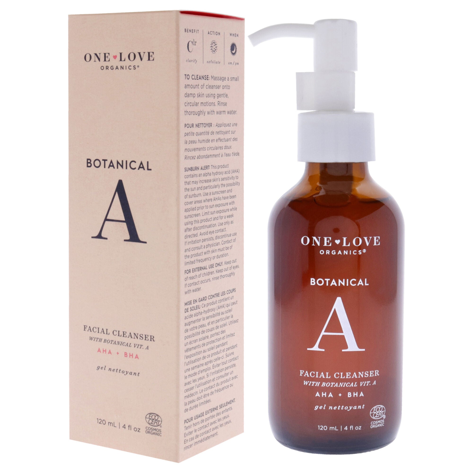 One Love Organics Botanical A Facial Cleanser by One Love Organics for Women - 4 oz Cleanser, , alternate image number 7