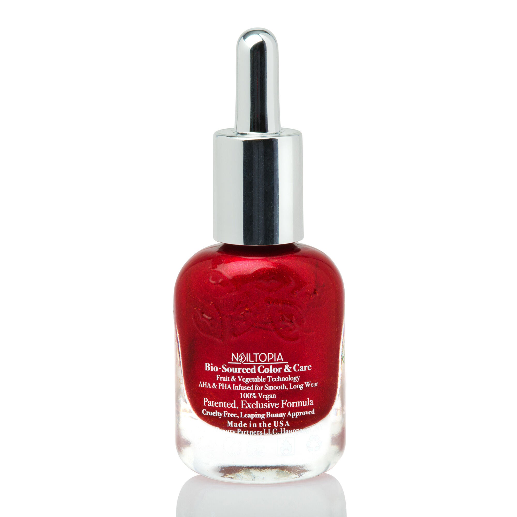 Bio-Sourced Chip Free Nail Lacquer - Run Now Wine Later by Nailtopia for Women - 0.41 oz Nail Polish, See Description, alternate image number 2