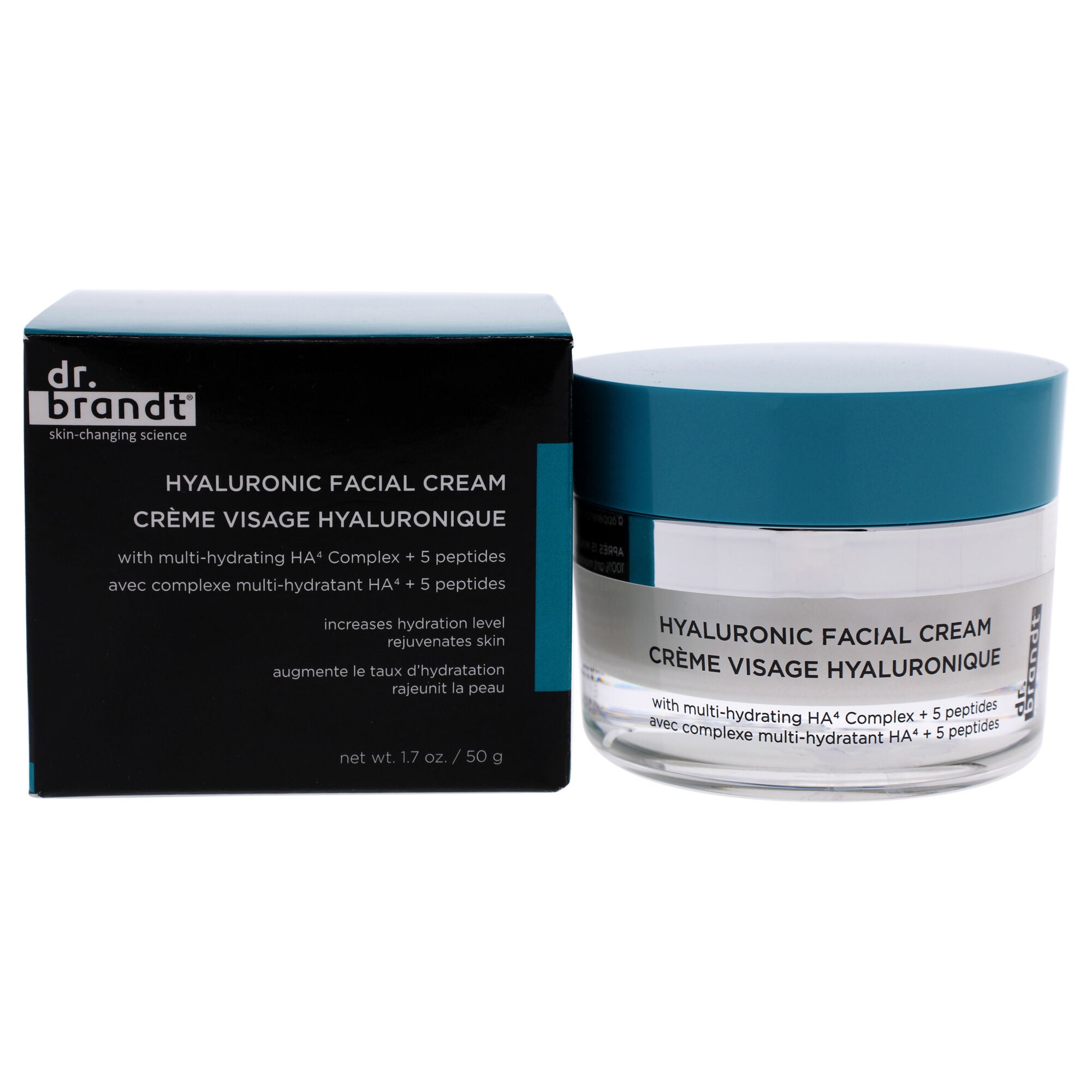 Hyaluronic Facial Cream by Dr. Brandt for Unisex - 1.7 oz Cream, NA, hi-res image number 0