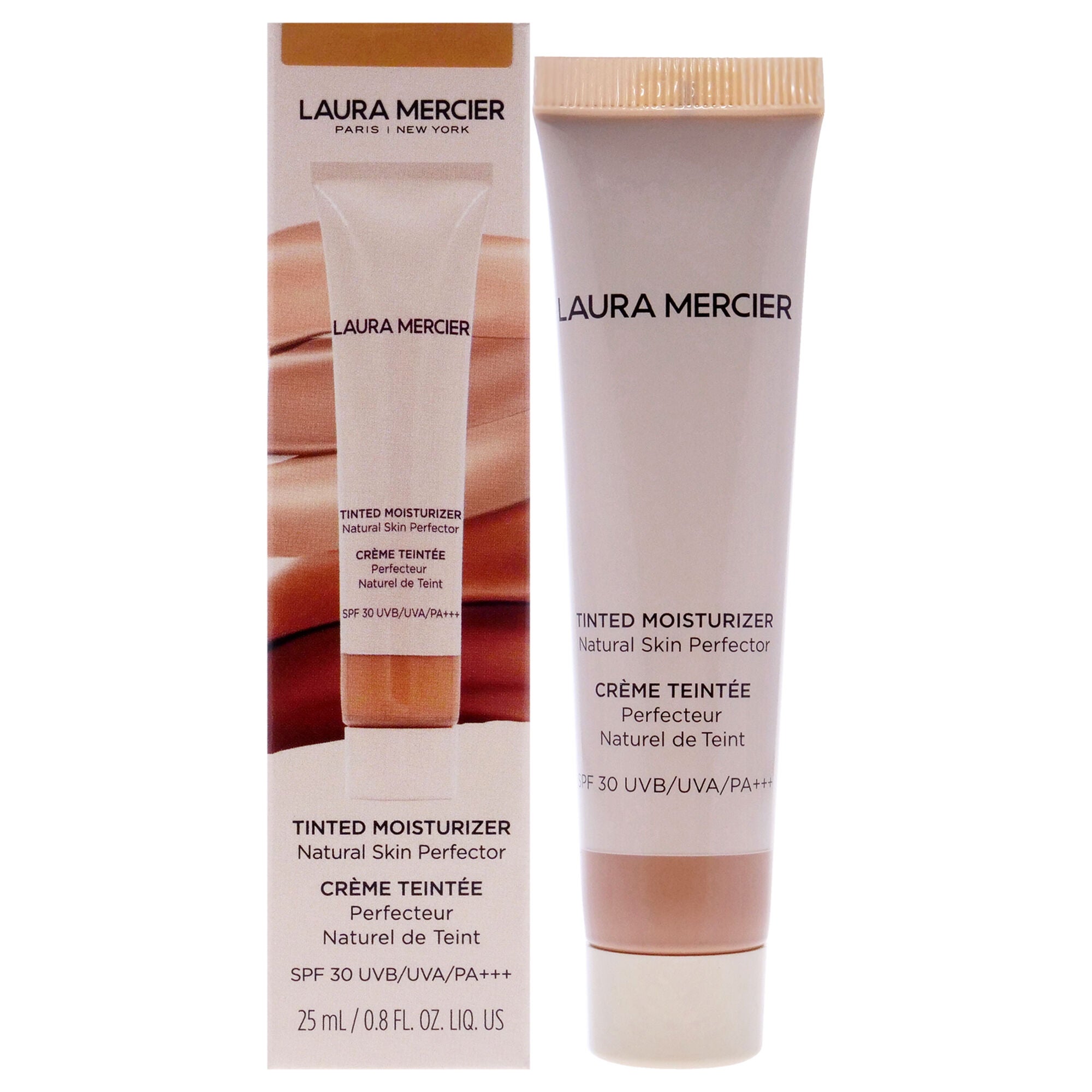 Tinted Moisturizer Natural Skin Perfector Mini SPF 30 - 4WN Tawny by Laura Mercier for Women - 0.8 oz Foundation, See Description, hi-res image number 0