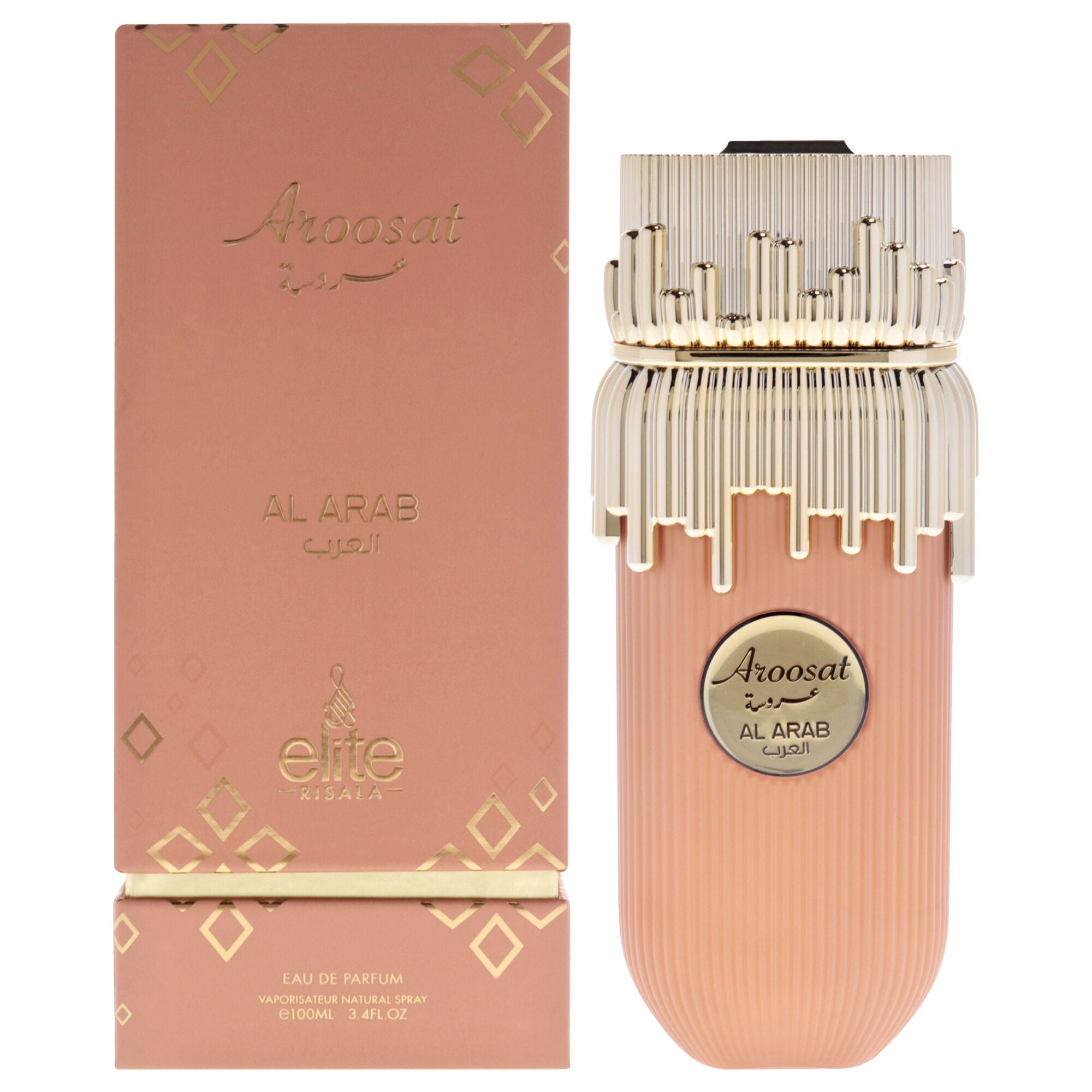 Elite - Aroosat Al Arab by Risala for Unisex - 3.4 oz EDP Spray, Clear, hi-res image number 0