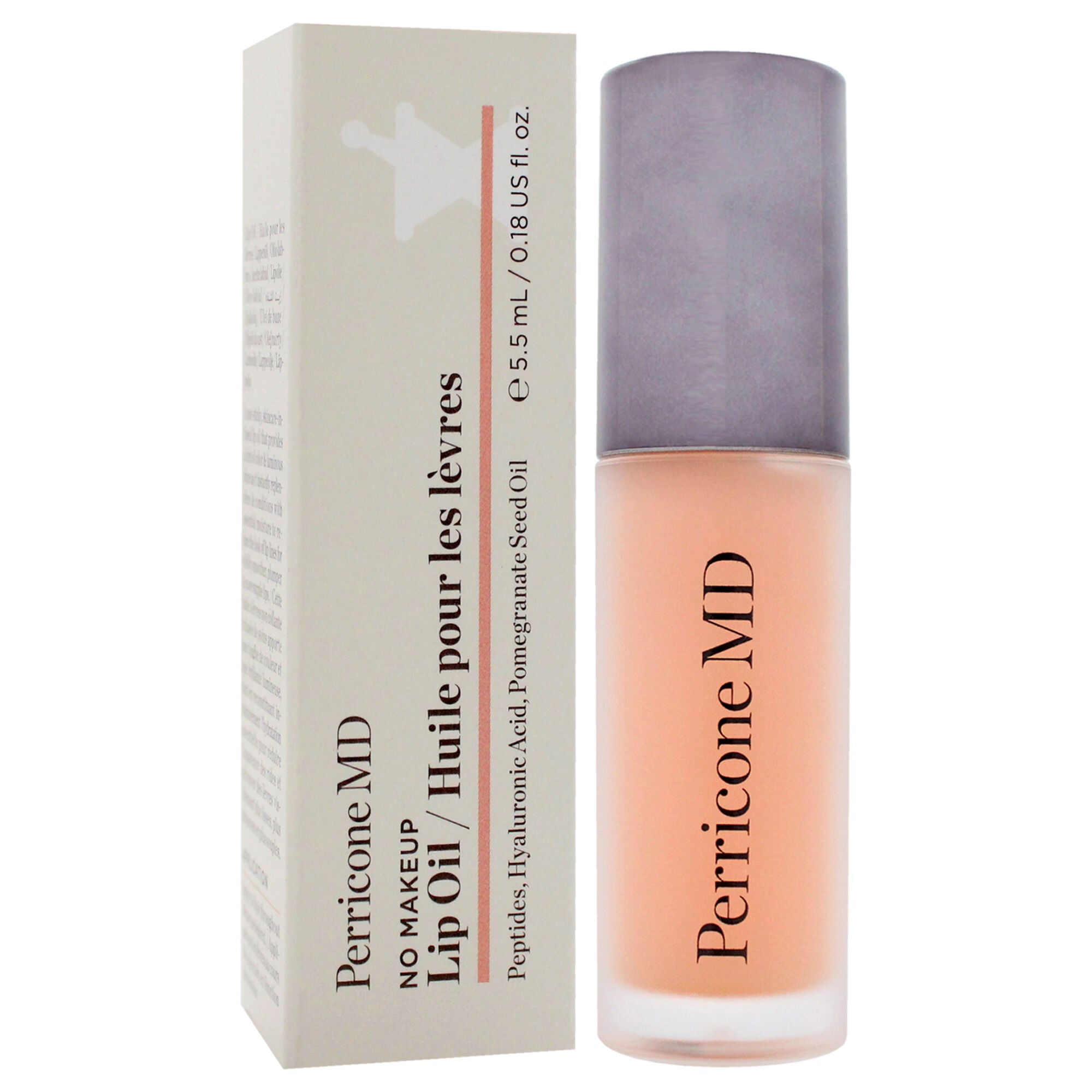 No Makeup Lip Oil - 1 Lychee by Perricone MD for Women - 0.15 oz Lip Oil, Brown, alternate image number 2