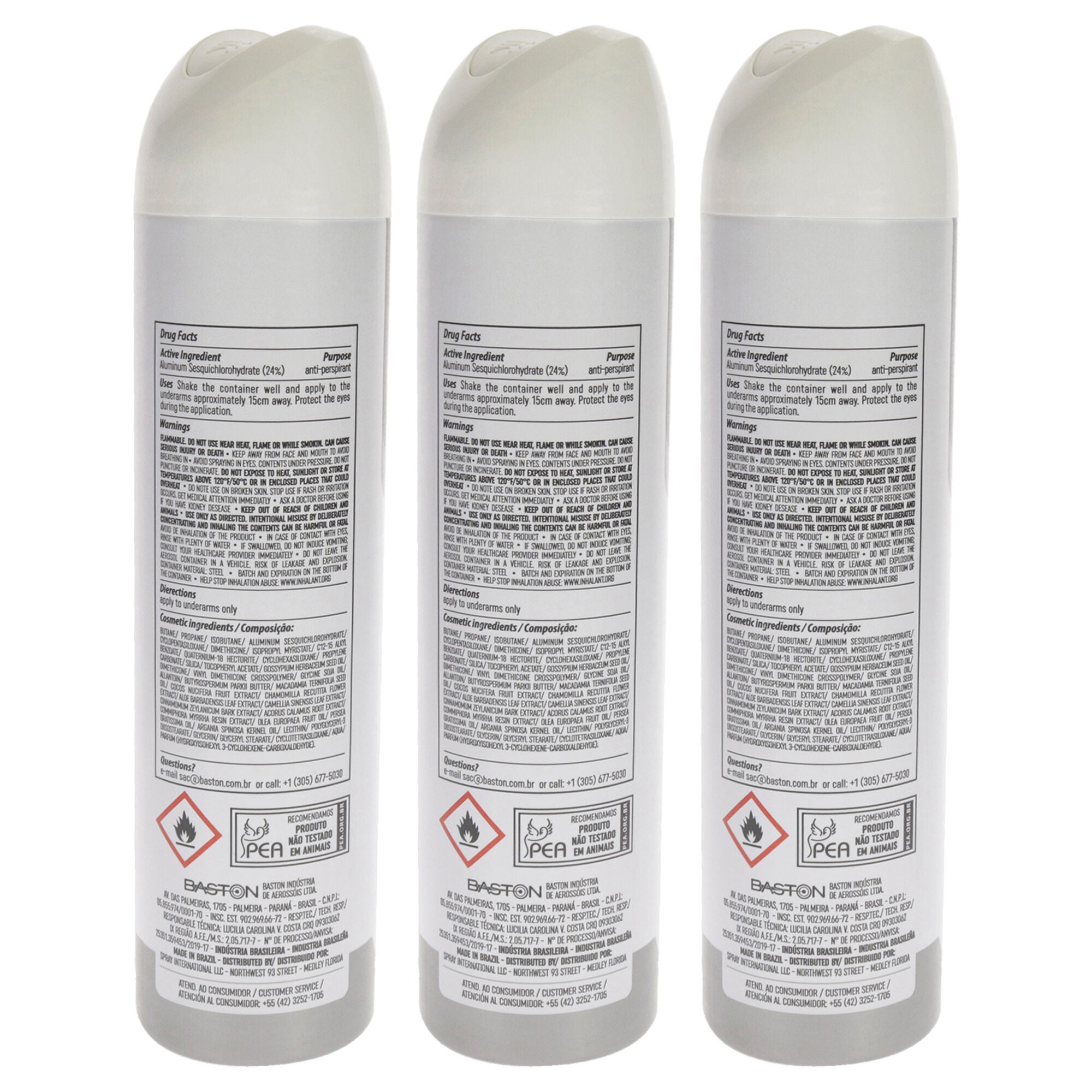 48 Hours Element Antiperspirant Deodorant - Ocean by Above for Men - 3.17 oz Deodorant Spray - Pack of 3, See Description, alternate image number 2