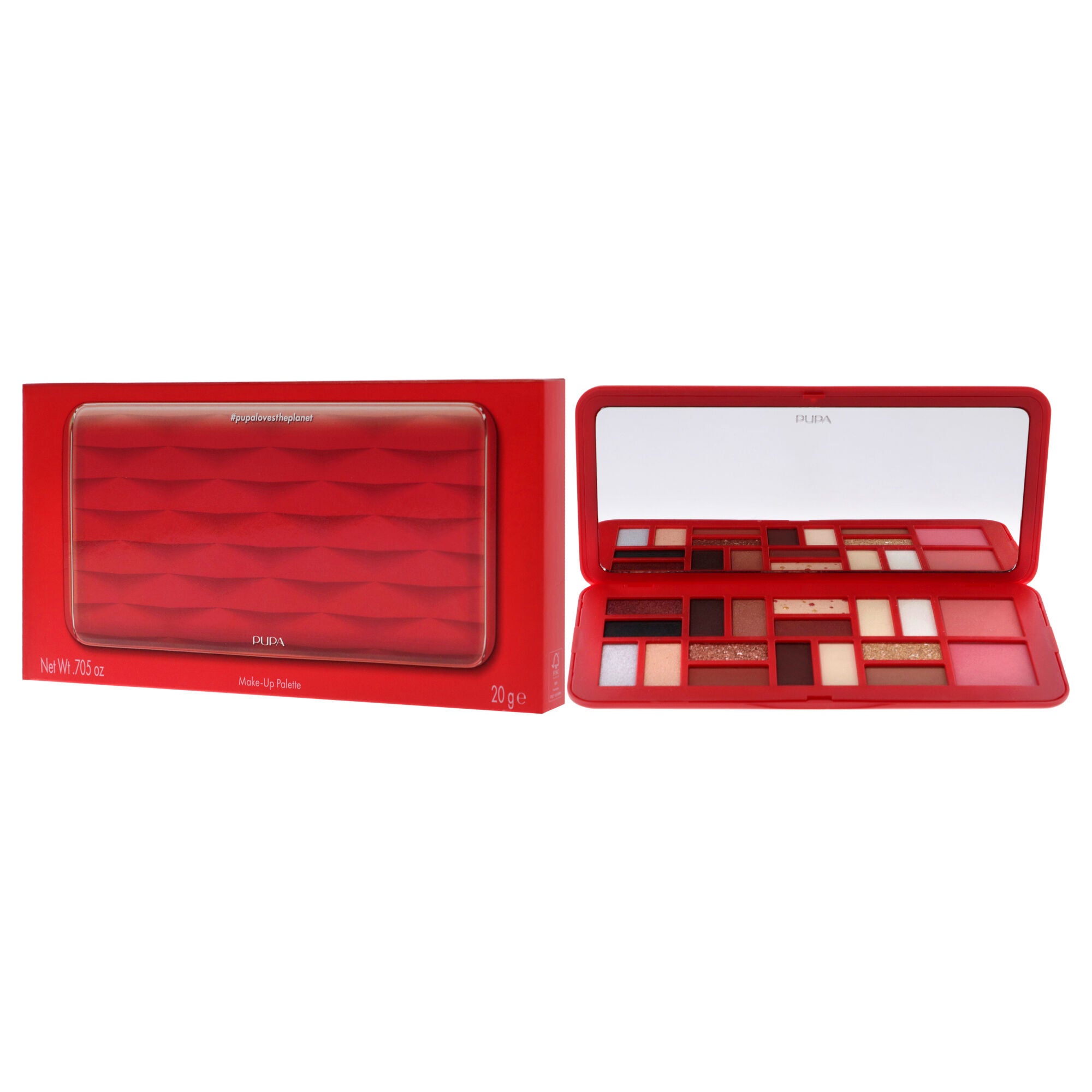 Make-Up Palette - 002 Icon by Pupa Milano for Women - 0.705 oz Makeup, See Description, alternate image number 3