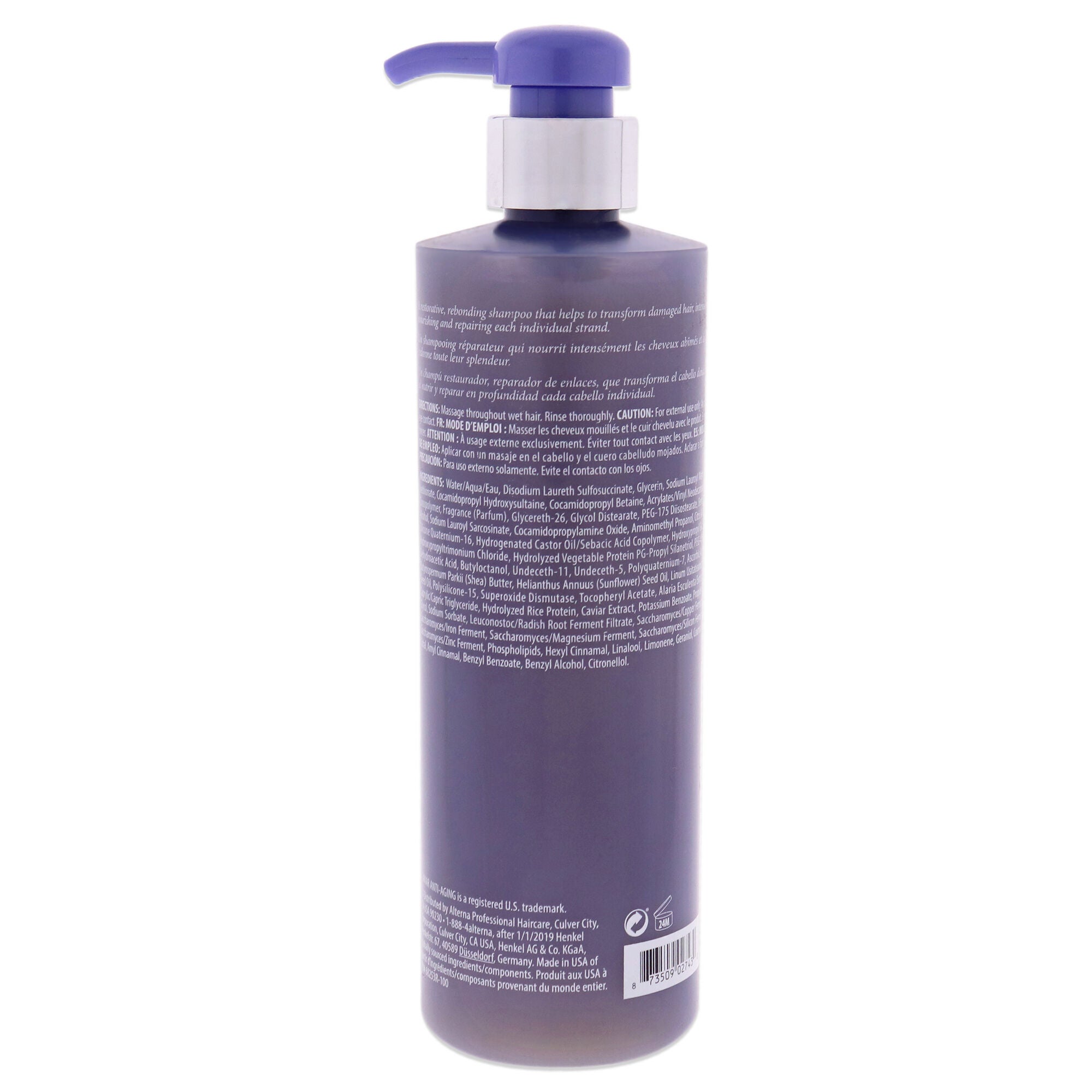 Caviar Anti-Aging Restructuring Bond Repair Shampoo by Alterna for Unisex - 16.5 oz Shampoo, See Description, alternate image number 1