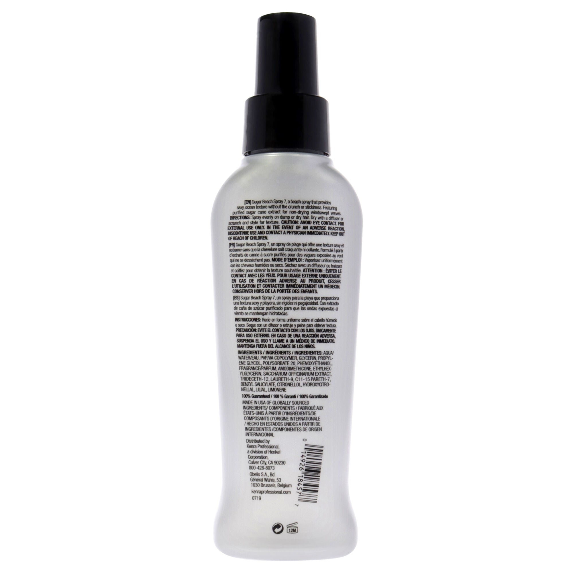 Sugar Beach Spray 7 by Kenra for Unisex - 4 oz Spray, See Description, alternate image number 2