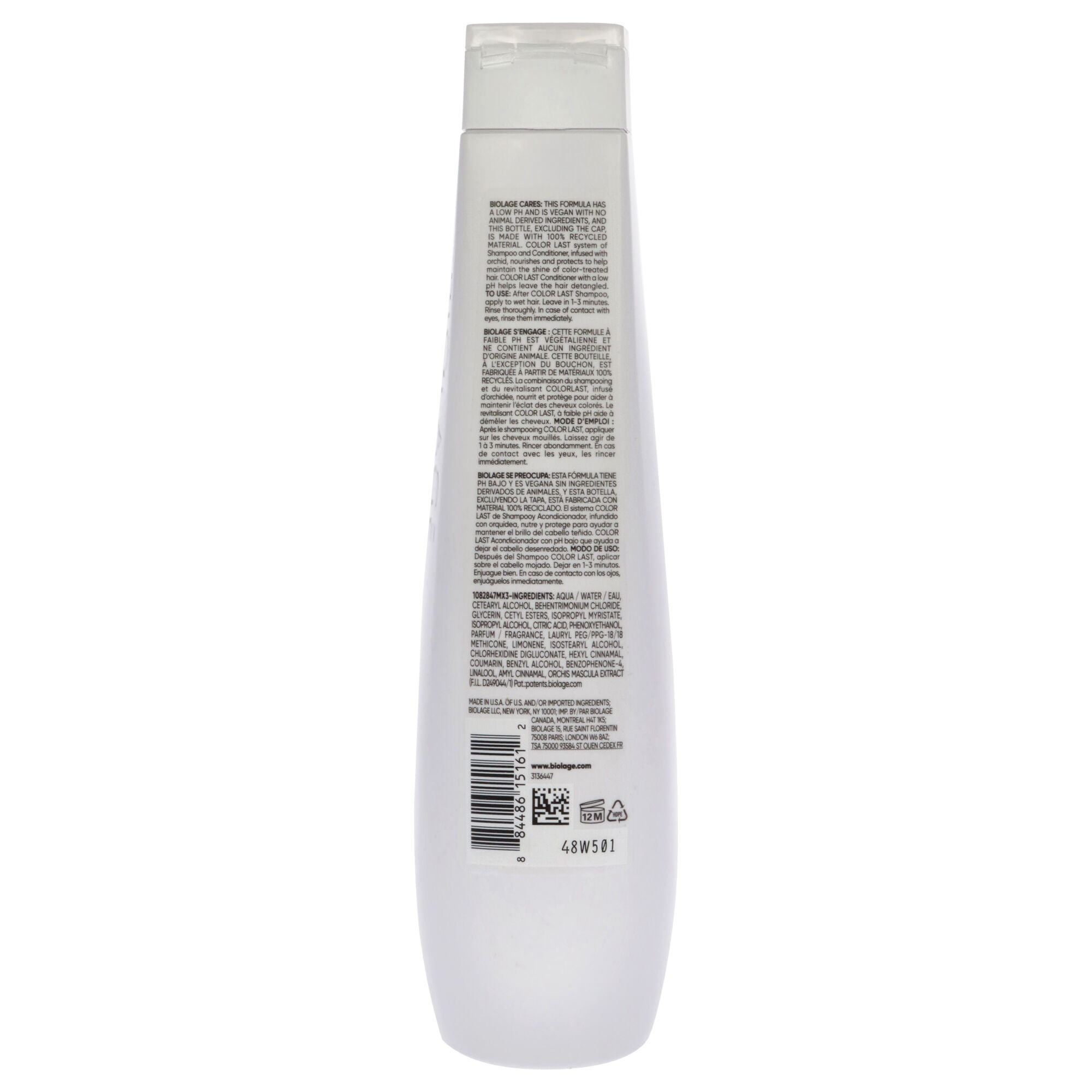 Biolage ColorLast Conditioner by Matrix for Unisex - 13.5 oz Conditioner, See Description, alternate image number 1