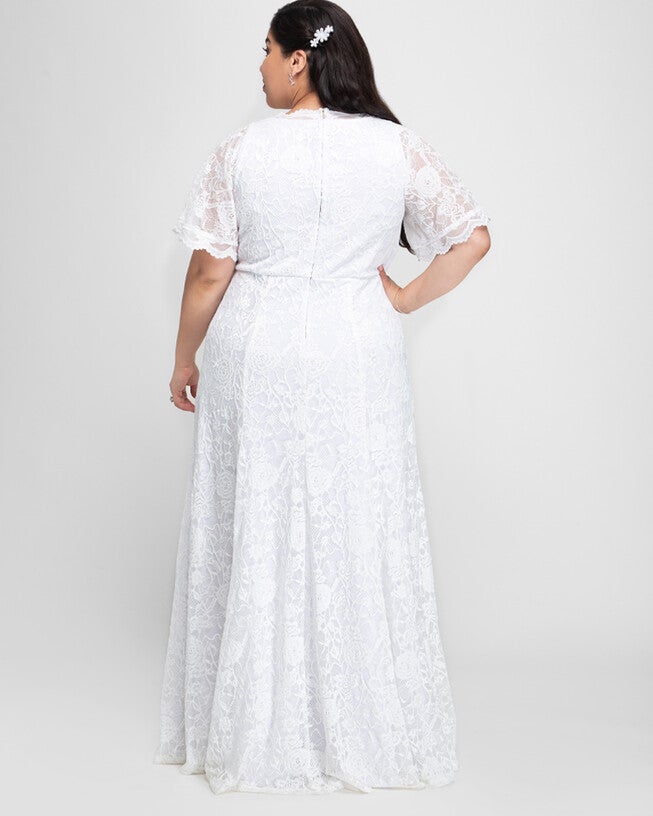 Blissful Lace Wedding Gown, , alternate image number null