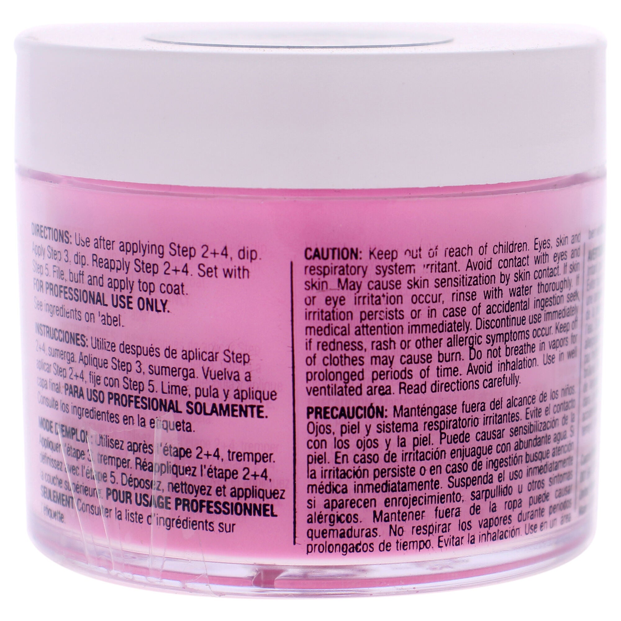 Pro Powder Polish Nail Colour Dip System - Bright Neon Pink by Cuccio Colour for Women - 1.6 oz Nail Powder, See Description, alternate image number 1