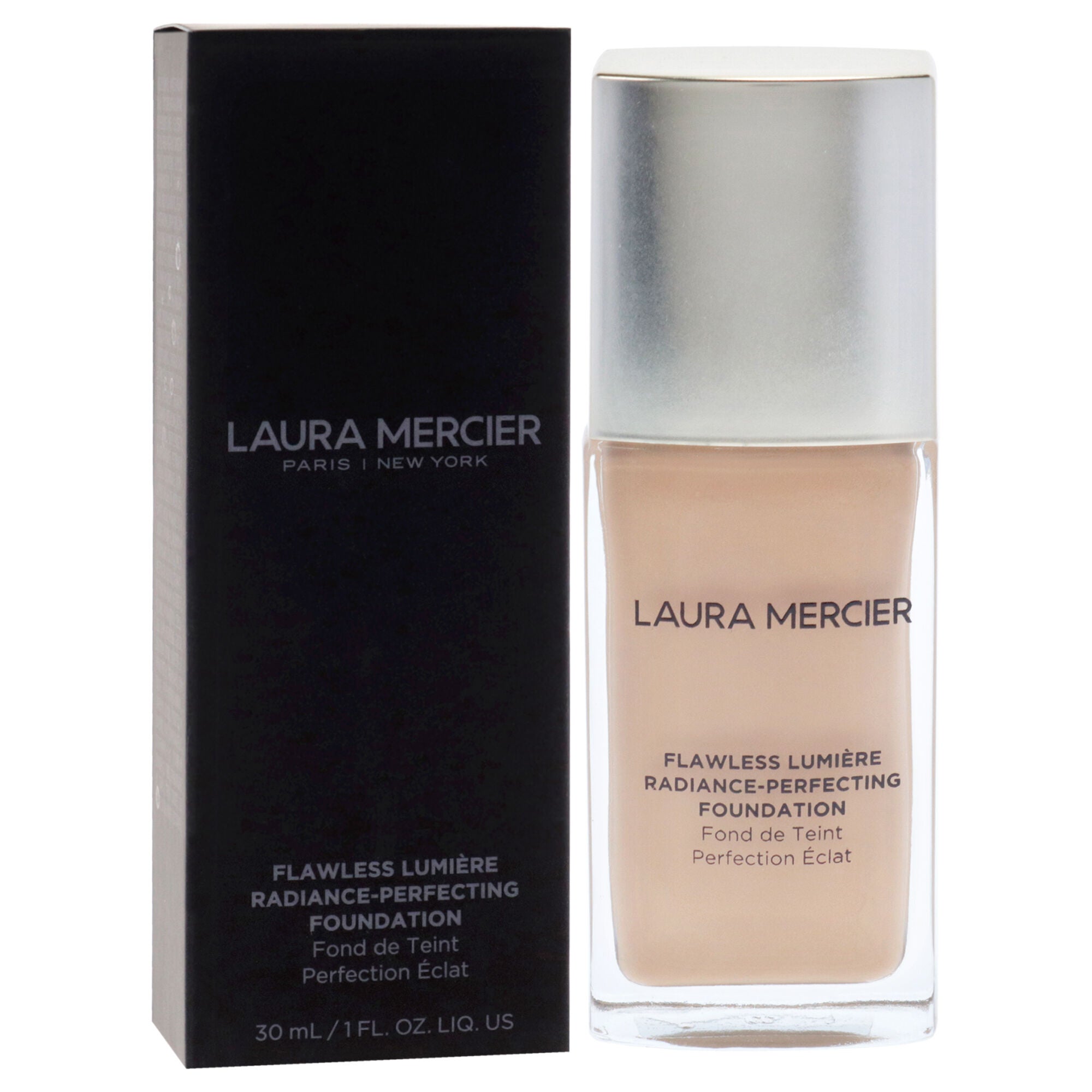 Flawless Lumiere Radiance-Perfecting Foundation - 2W1 Macadamia by Laura Mercier for Women - 1 oz Foundation, See Description, alternate image number 2