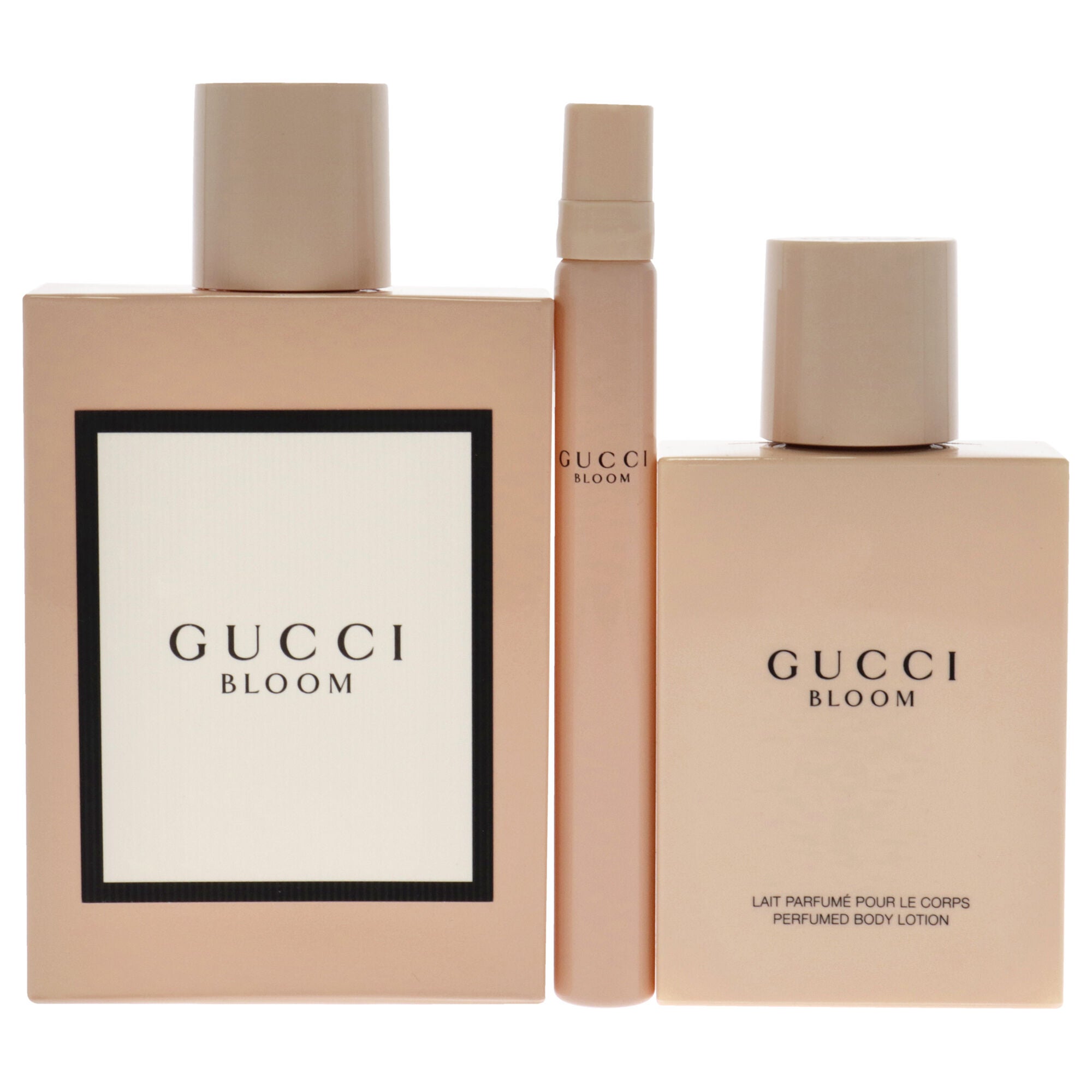 Gucci Bloom by Gucci for Women - 3 Pc Gift Set 3.3oz EDP Spray, 3.3oz Perfumed Body Lotion, 0.33oz EDP Spray, See Description, alternate image number 3