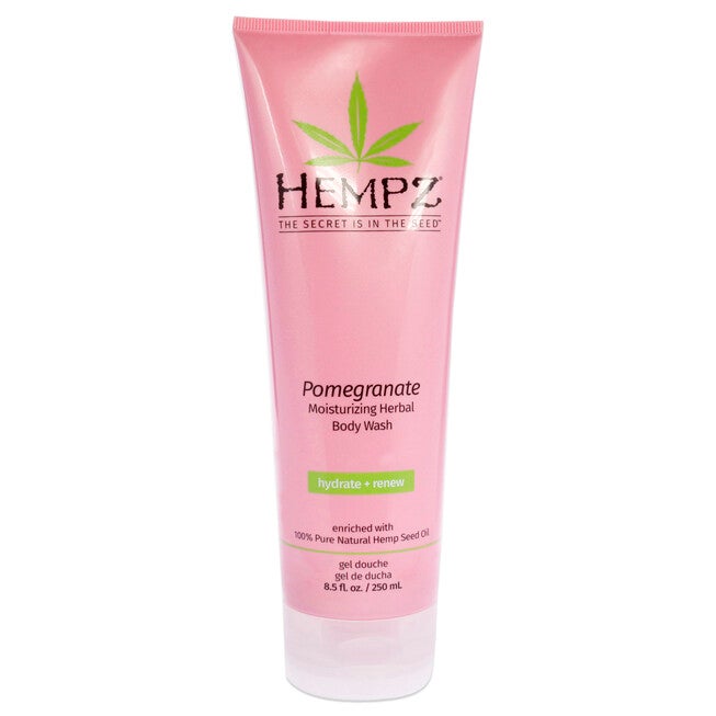 Pomegranate Herbal Body Wash by Hempz for Unisex - 8.5 oz Body Wash, NA, hi-res image number null