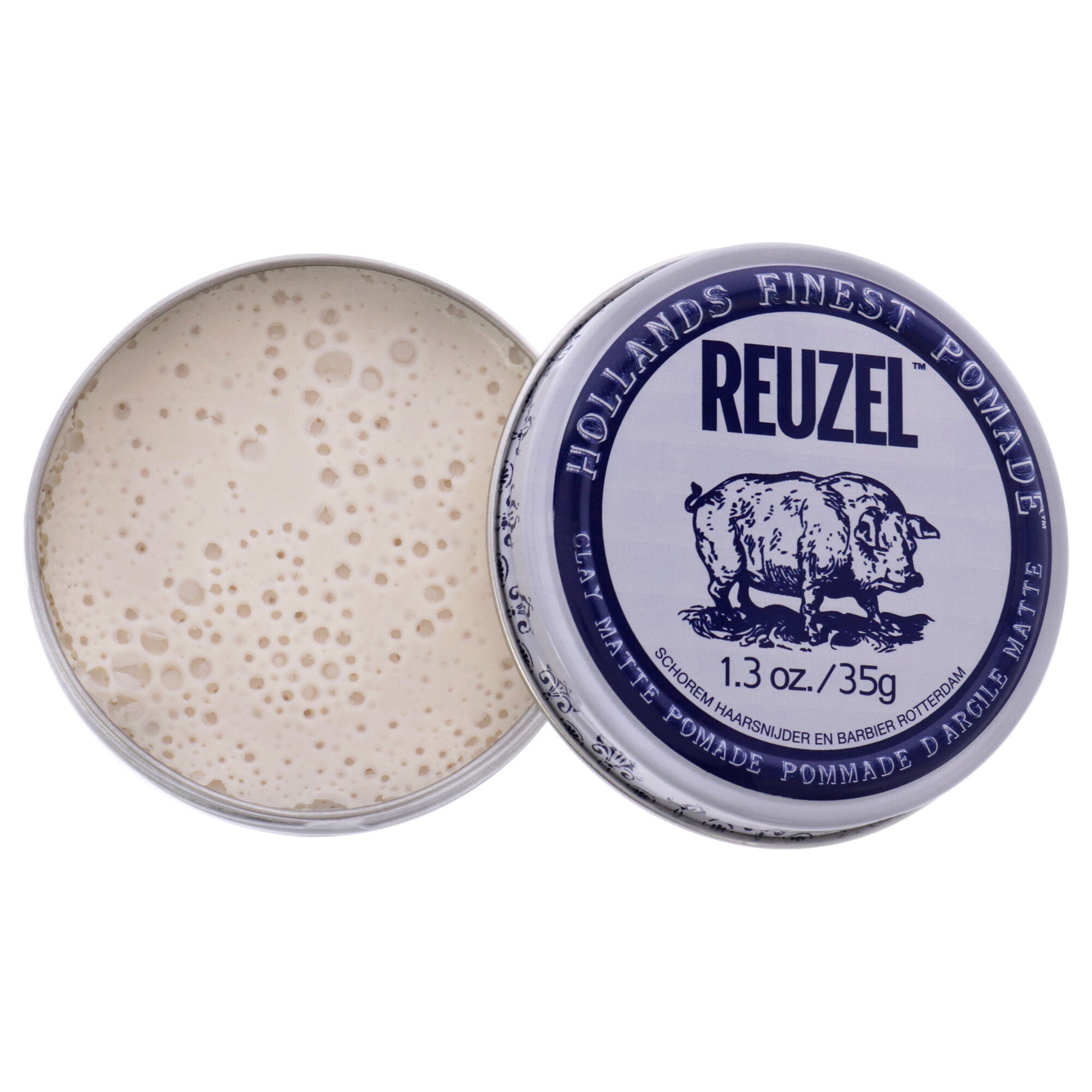 Clay Matte Pomade by Reuzel for Men - 1.3 oz Pomade, See Description, alternate image number 1
