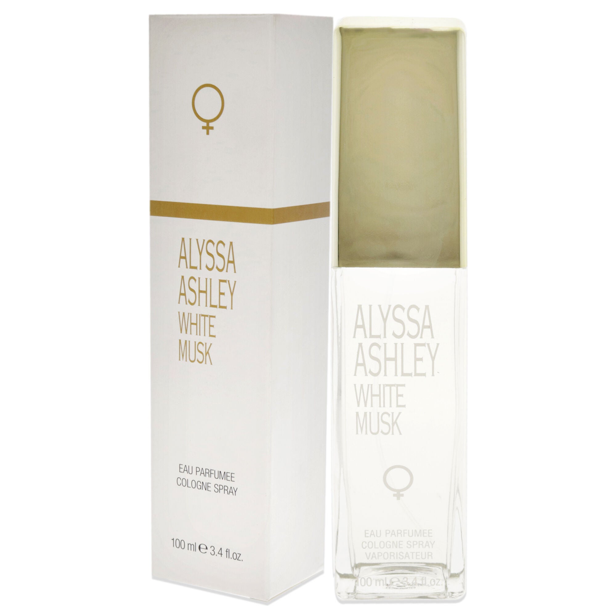 White Musk by Alyssa Ashley for Women - 3.4 oz Cologne Spray, See Description, alternate image number 2