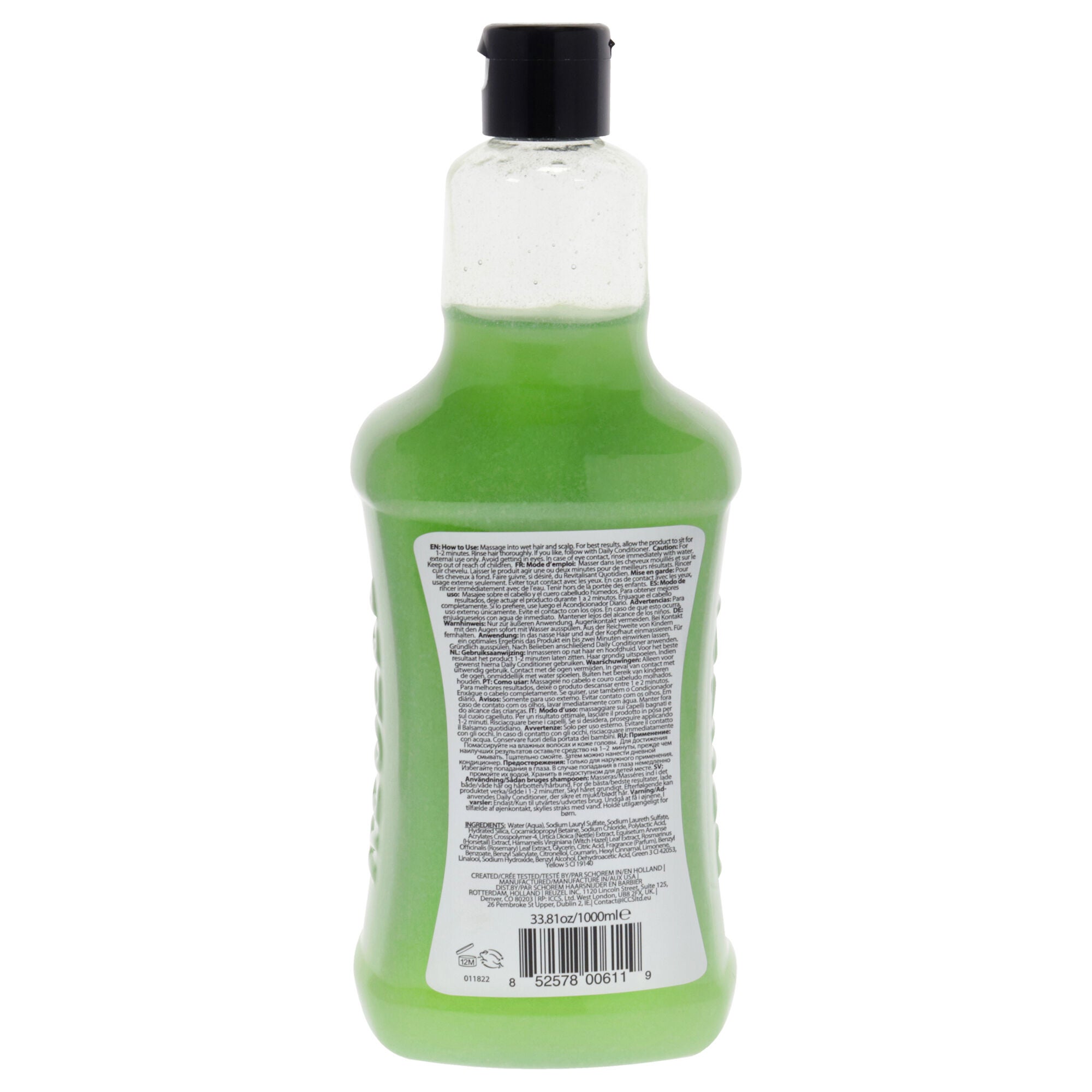 Scrub Shampoo by Reuzel for Men - 33.81 oz Shampoo, See Description, alternate image number 2