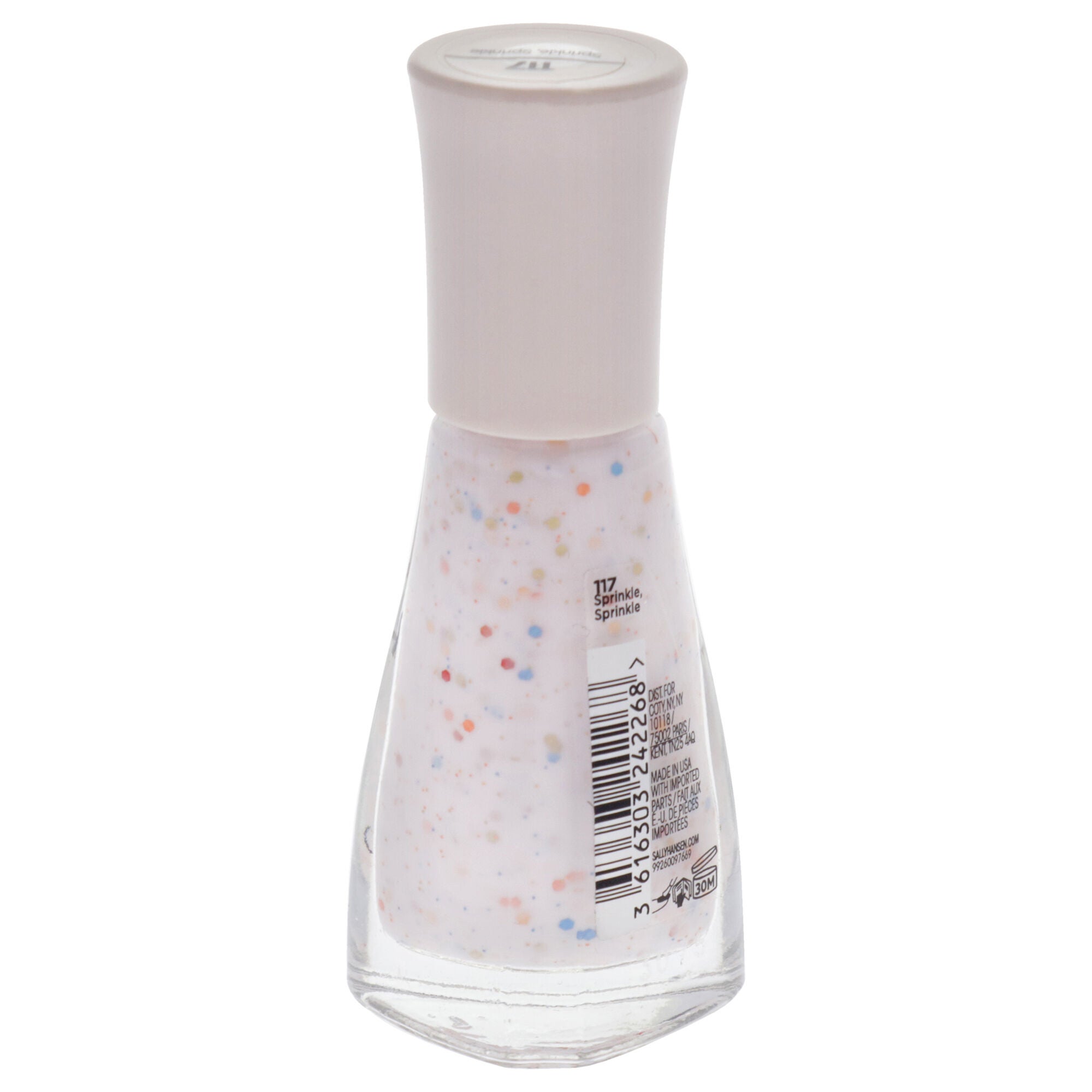 Insta-Dri Nail Color - 117 Sprinkle Sprinkle by Sally Hansen for Women - 0.31 oz Nail Polish, See Description, alternate image number 1