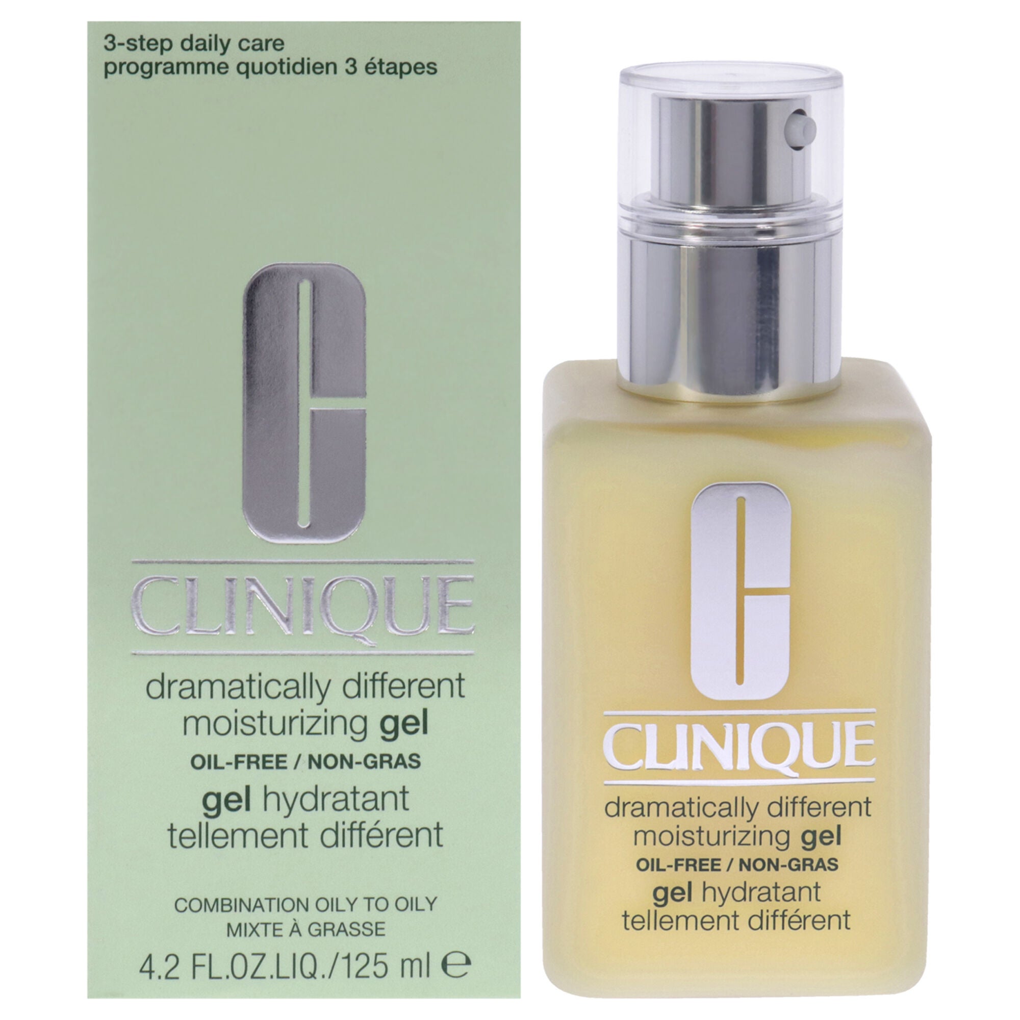 Dramatically Different Moisturizing Gel - Combination Oily Skin by Clinique for Unisex - 4.2 oz Gel, See Description, hi-res image number 0