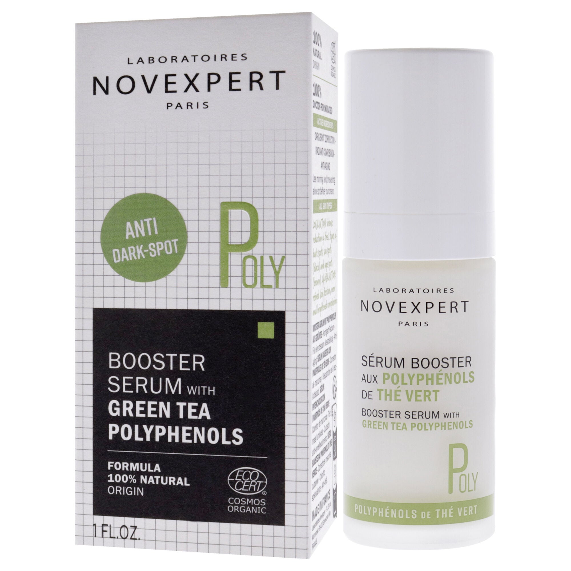 Serum Booster with Green Tea Polyphenos by Novexpert for Women - 1 oz Serum, See Description, alternate image number 1