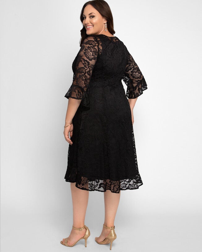 Livi Lace Dress, Onyx, alternate image number 2