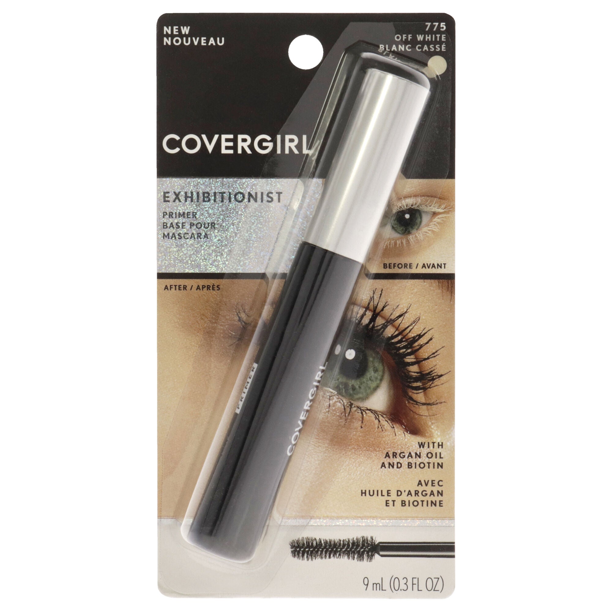 Exhibitionist Mascara Primer - 775 Off White by CoverGirl for Women - 0.3 oz Primer, See Description, hi-res image number 0