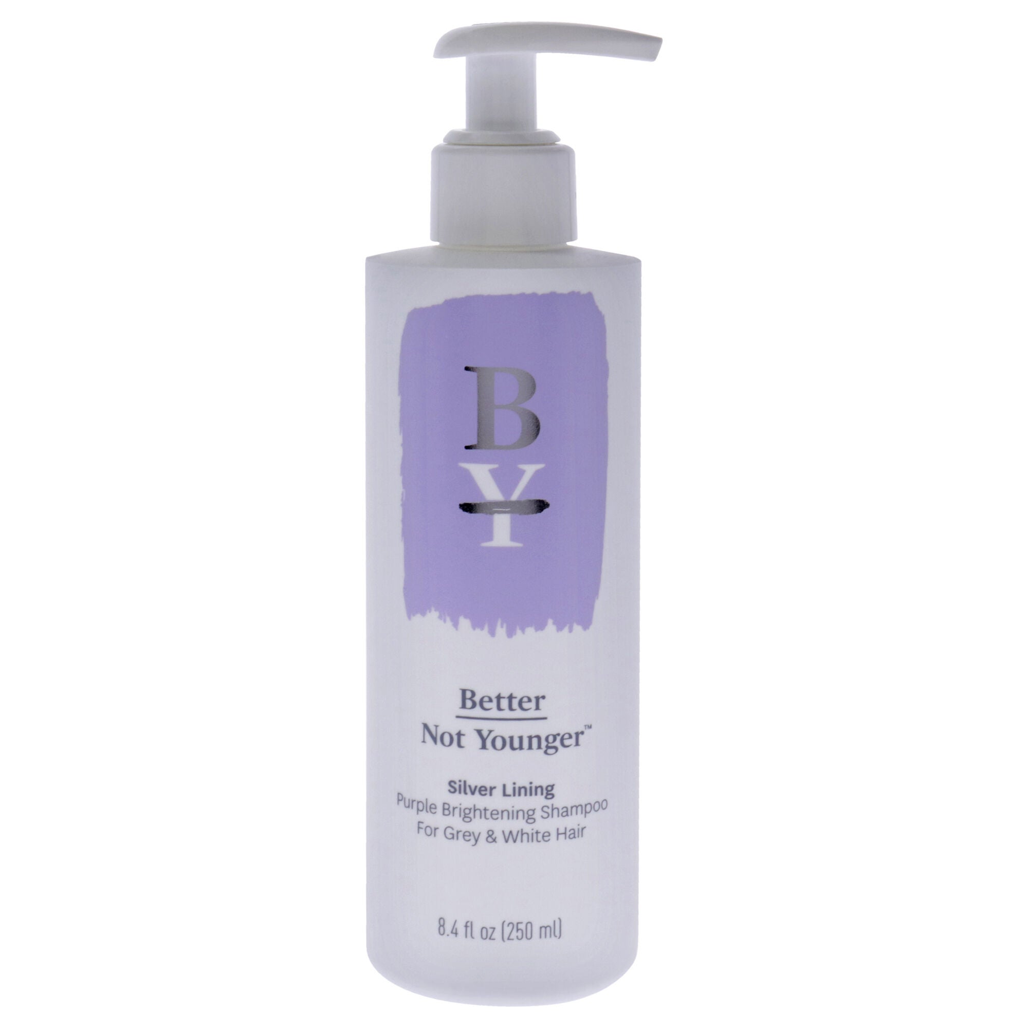 Silver Lining Purple Brightening Shampoo by Better Not Younger for Unisex - 8.4 oz Shampoo, , alternate image number 5