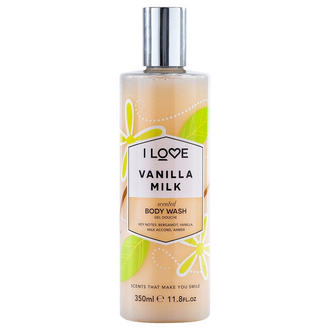 Scented Body Wash - Vanilla Milk by I Love Cosmetics for Women - 11.8 oz Body Wash, NA, hi-res image number null