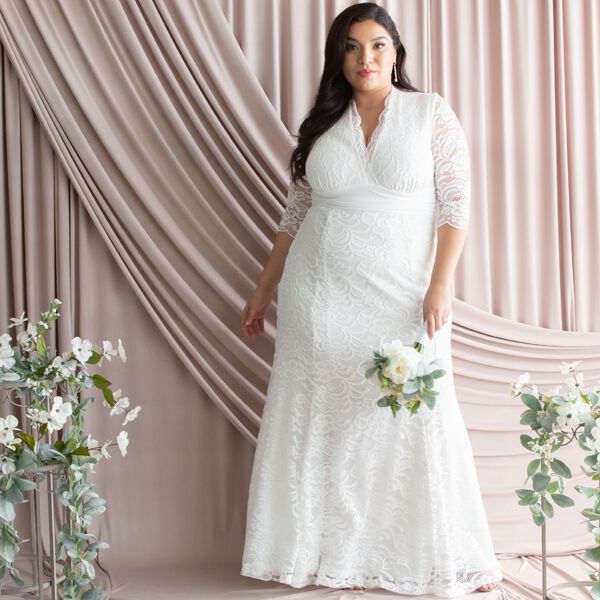 Amour Lace Wedding Gown, , alternate image number 11