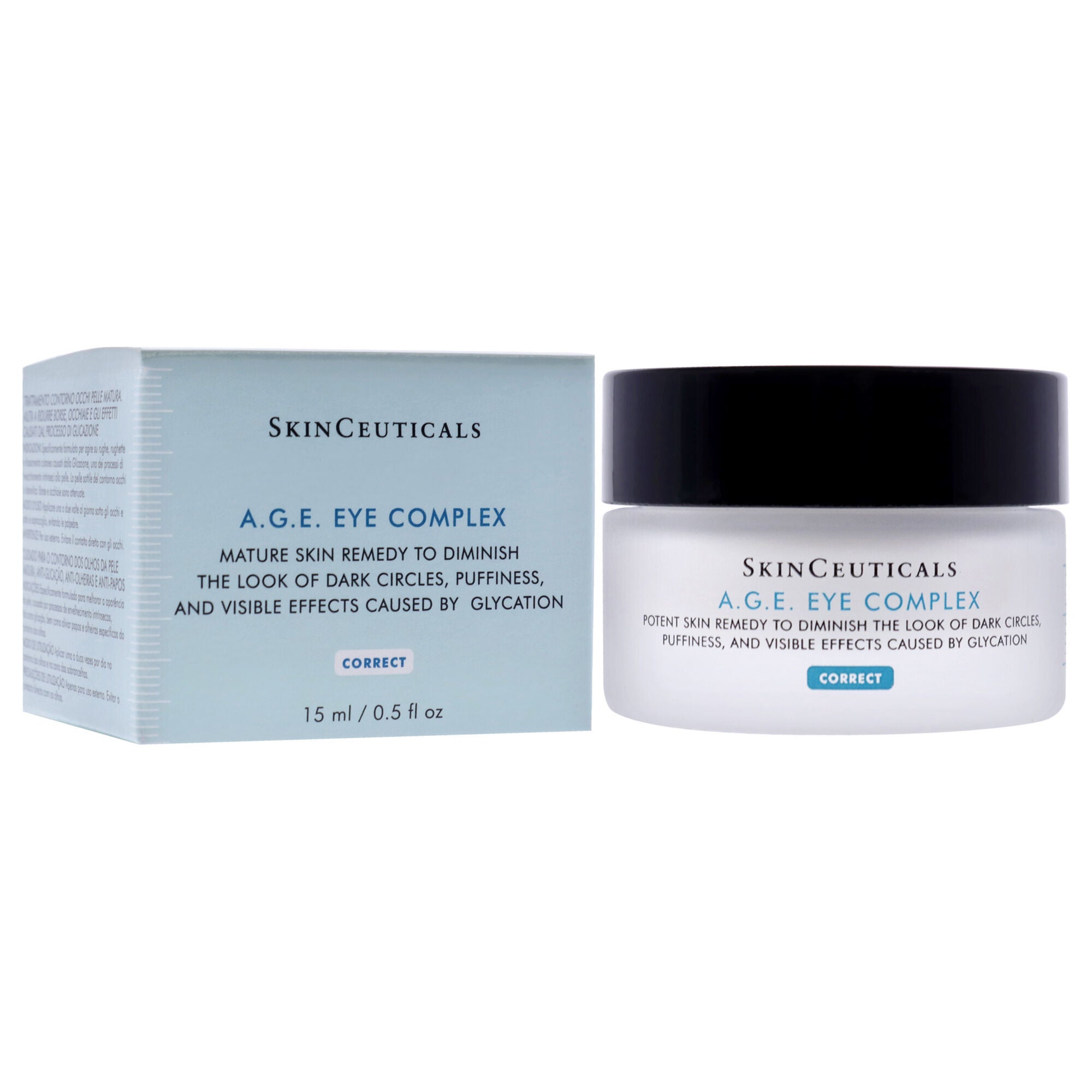 A.G.E Eye Complex by SkinCeuticals for Unisex - 0.5 oz Cream, See Description, alternate image number 2
