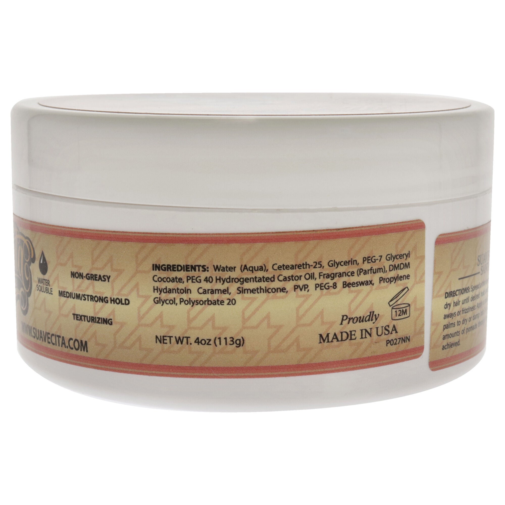 Pomade by Suavecito for Women - 3.4 oz Pomade, , alternate image number 3