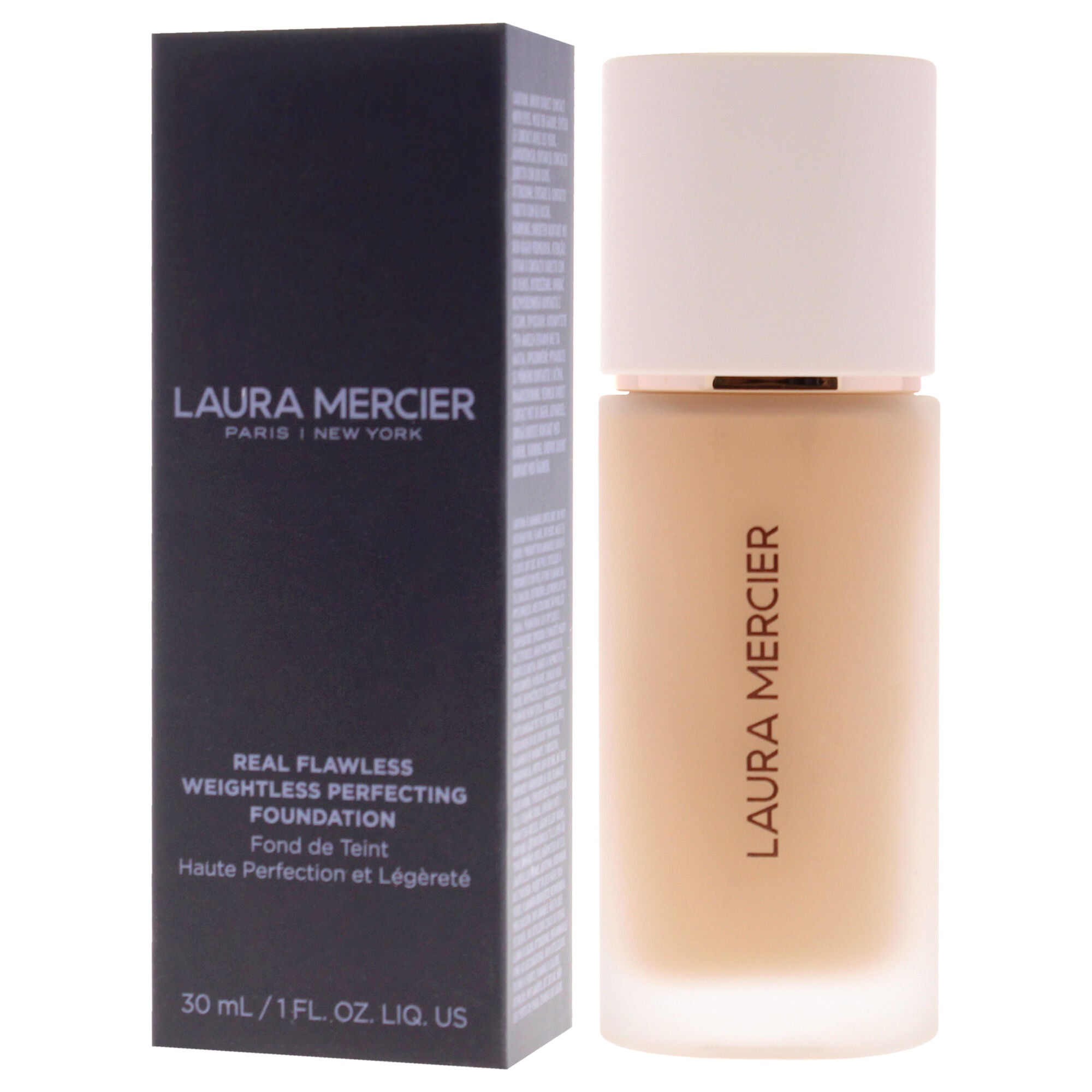 Real Flawless Weightless Perfecting Foundation - 3C1 Dune by Laura Mercier for Women - 1 oz Foundation, Brown, alternate image number 4