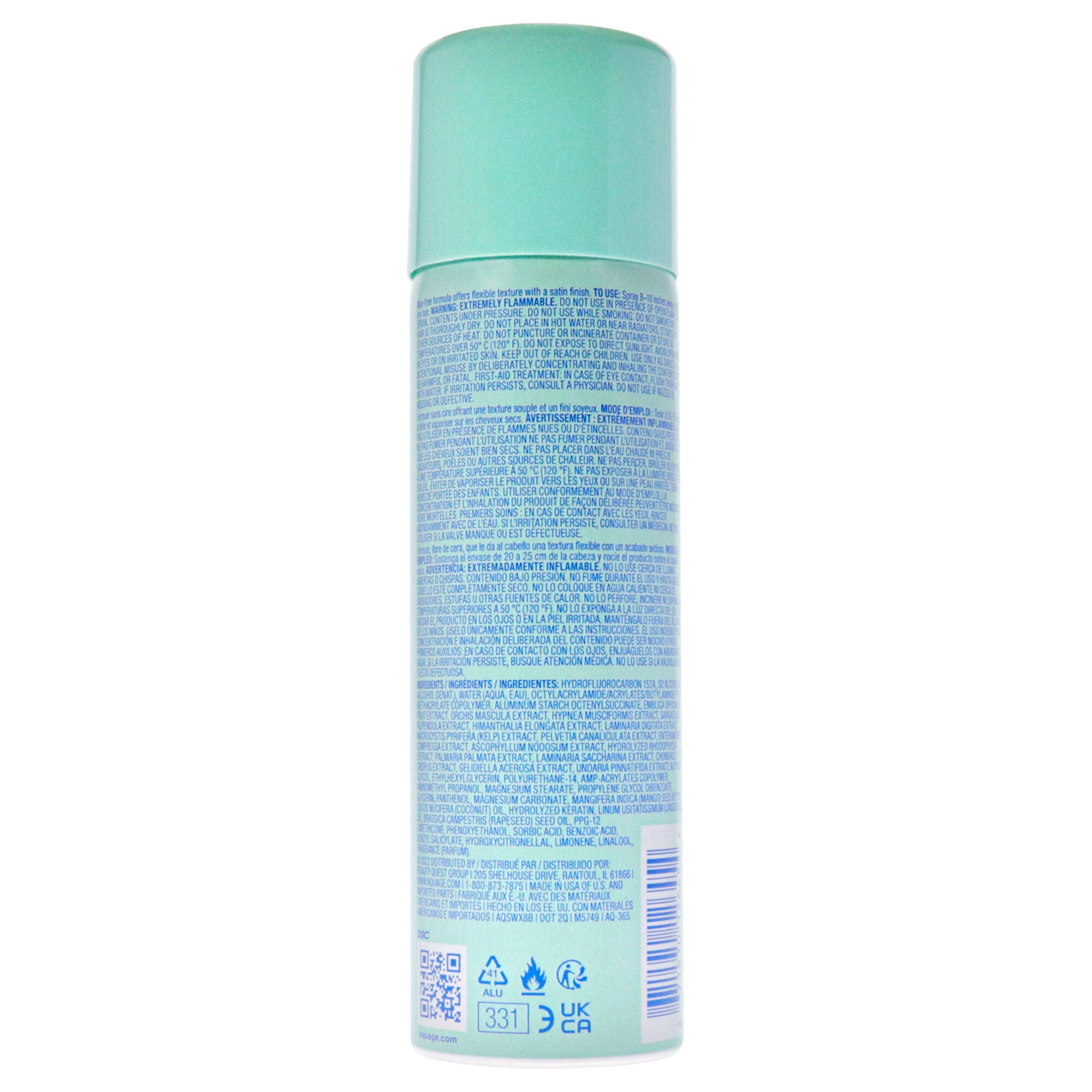 Aquage Spray Wax by Aquage for Unisex - 8 oz Wax, See Description, alternate image number 2