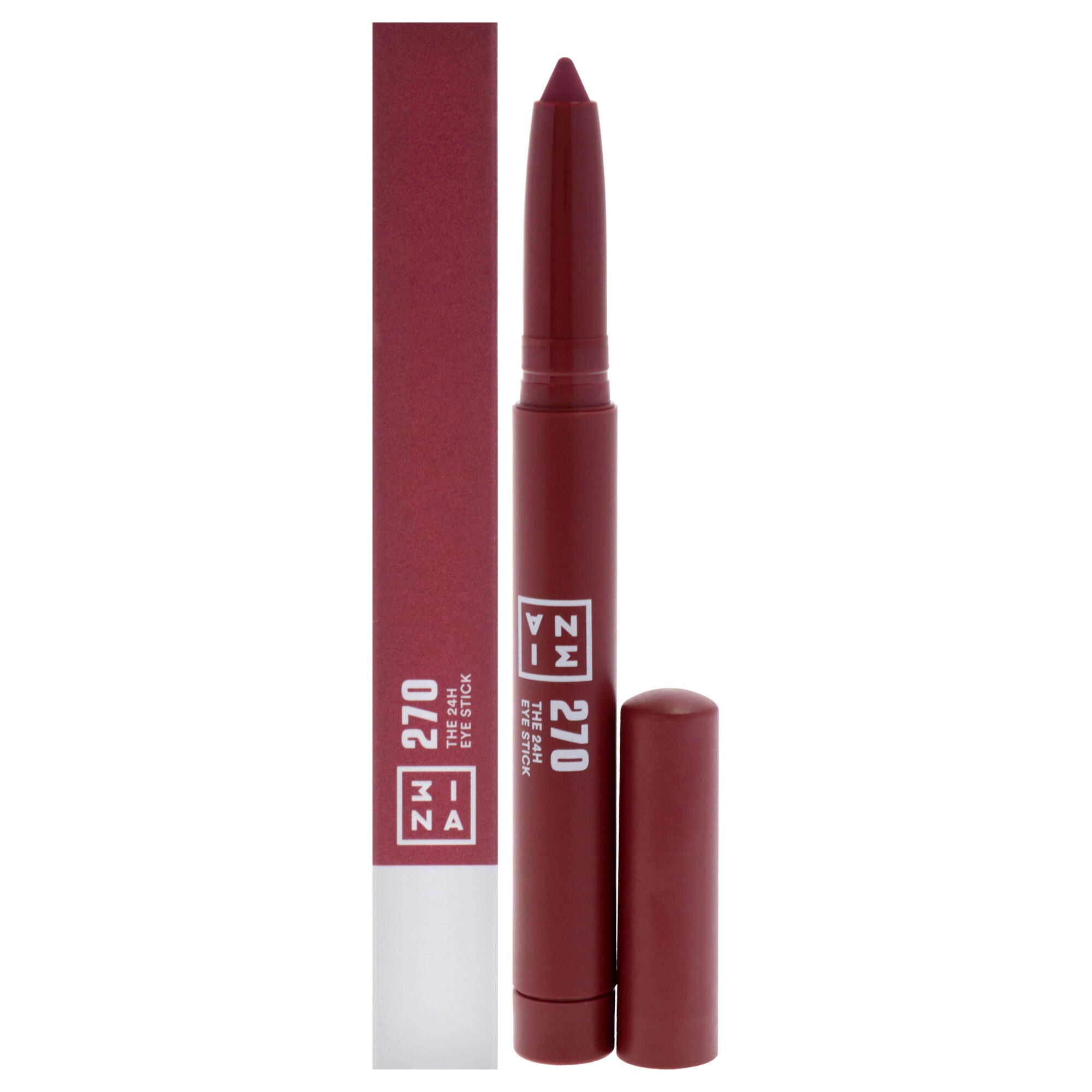 The 24H Eye Stick - 270 Dark red by 3INA for Women - 0.049 oz Eye Shadow, See Description, hi-res image number 0