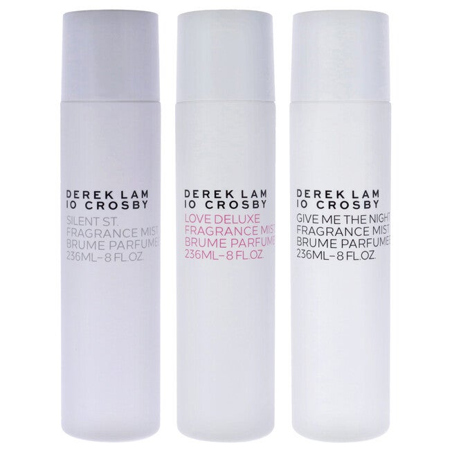 Derek Lam Kit by Derek Lam for Women - 3 Pc 8oz Love Deluxe Fragrance Mist, 8oz Give Me The Night Fragrance Mist, 8oz Silent St Fragrance Mist, NA, hi-res image number null