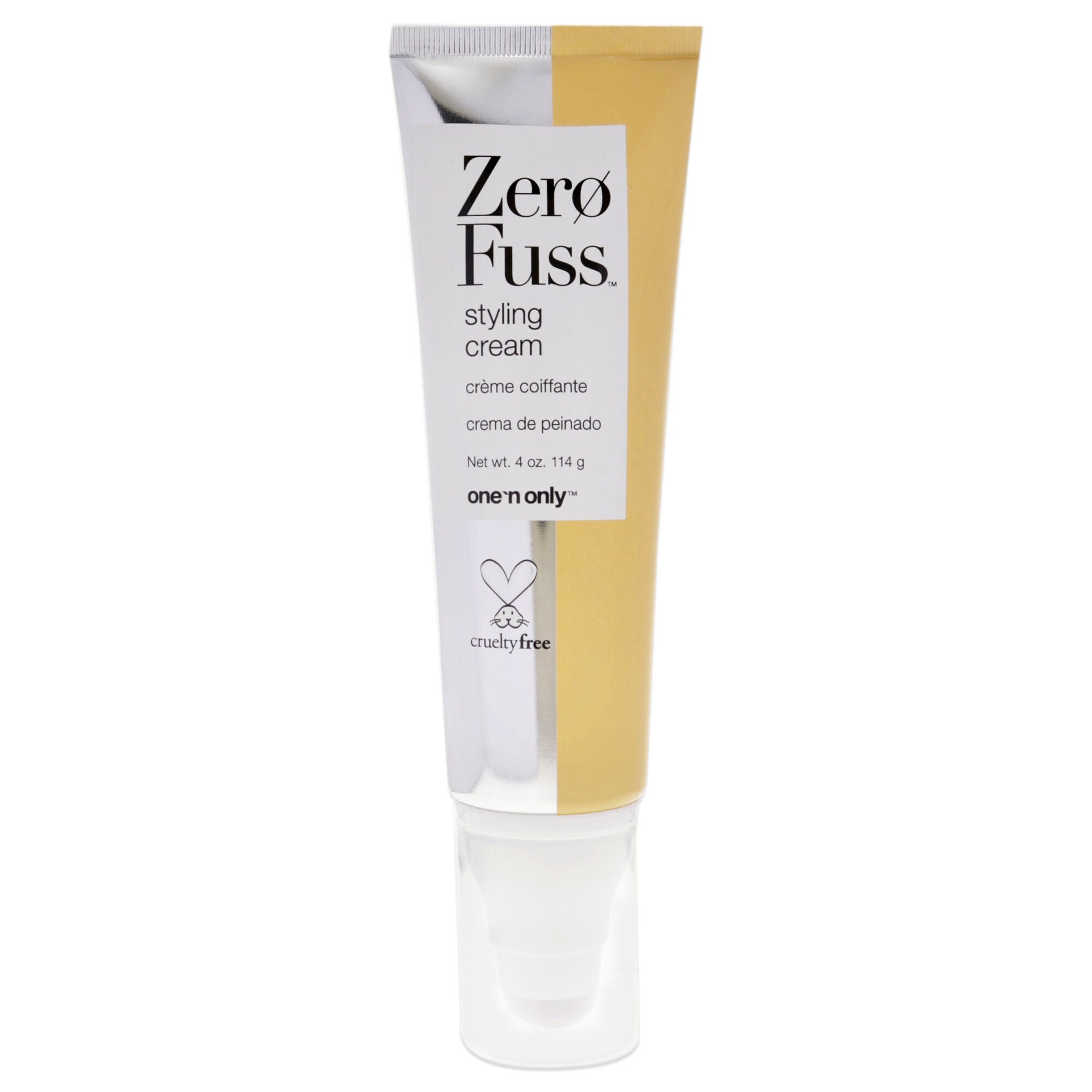 Zero Fuss Styling Cream by One n Only for Unisex - 4 oz Cream, See Description, hi-res image number 0