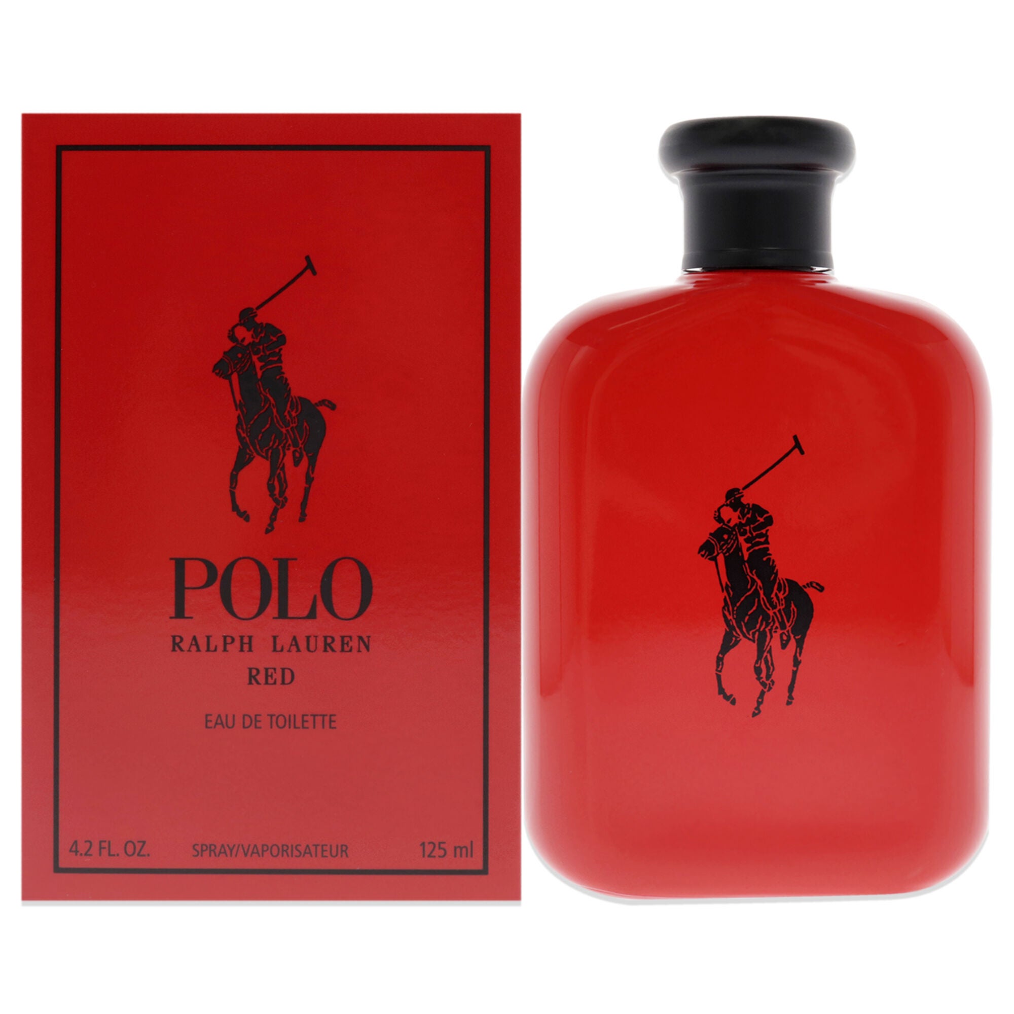 Polo Red by Ralph Lauren for Men - 4.2 oz EDT Spray, See Description, hi-res image number 0