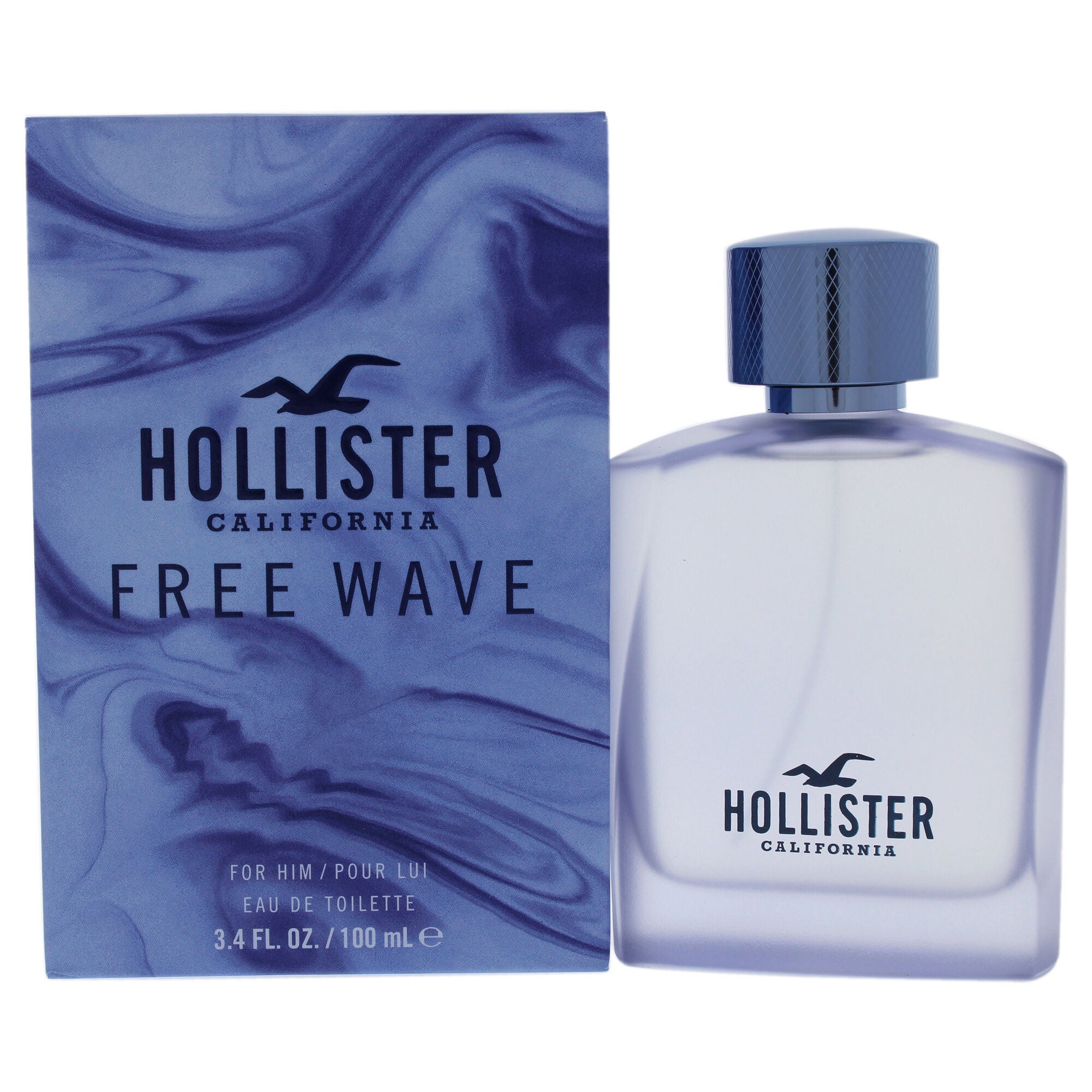 Free Wave by Hollister for Men - 3.4 oz EDT Spray, See Description, hi-res image number 0
