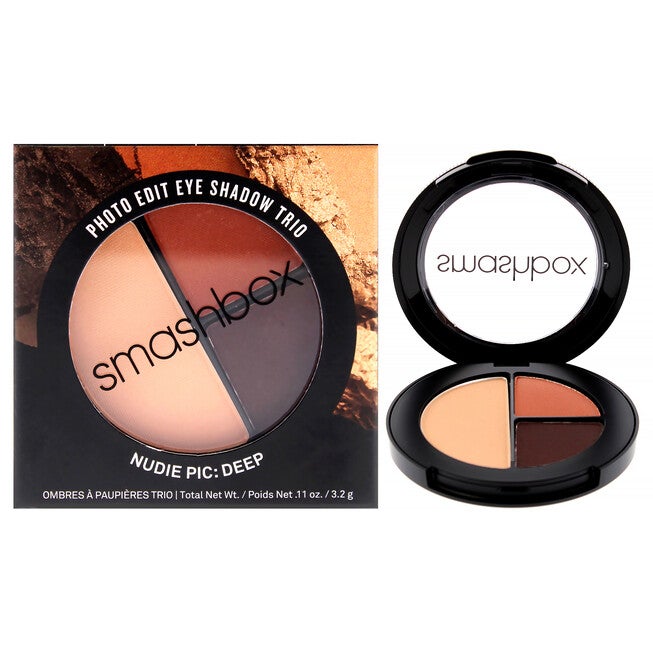 Photo Edit Eye Shadow Trio - Deep by SmashBox for Women - 0.11 oz Eye Shadow, NA, hi-res image number null