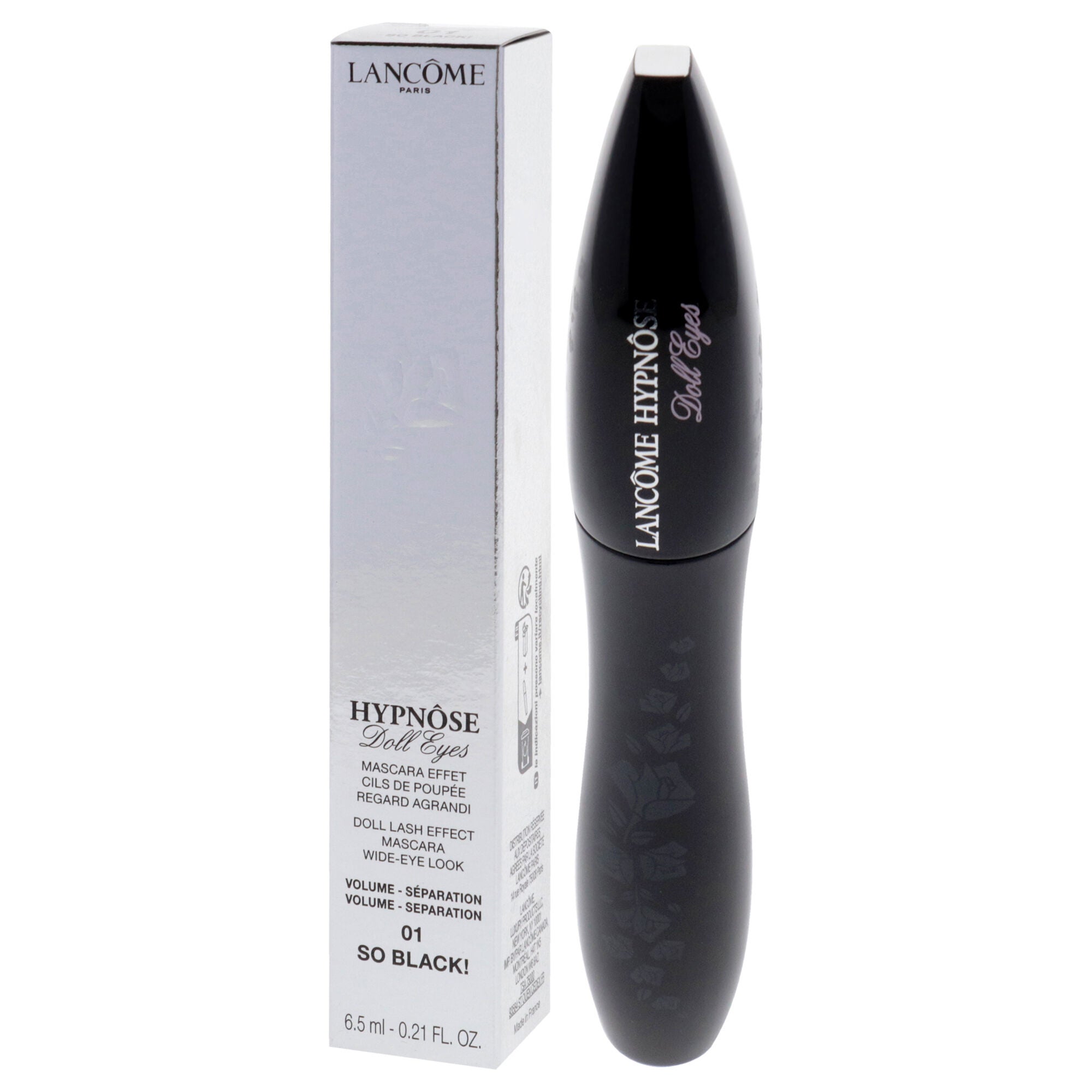 Hypnose Doll Eyes Lash Effect Mascara - 01 So Black by Lancome for Women - 0.21 oz Mascara, See Description, alternate image number 3