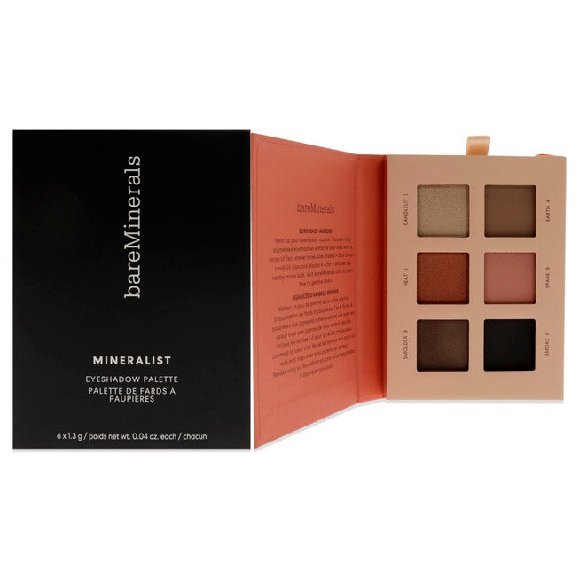 Mineralist Eyeshadow Palette -Burnished by bareMinerals for Women - 0.24 oz Eye Shadow, NA, hi-res image number null
