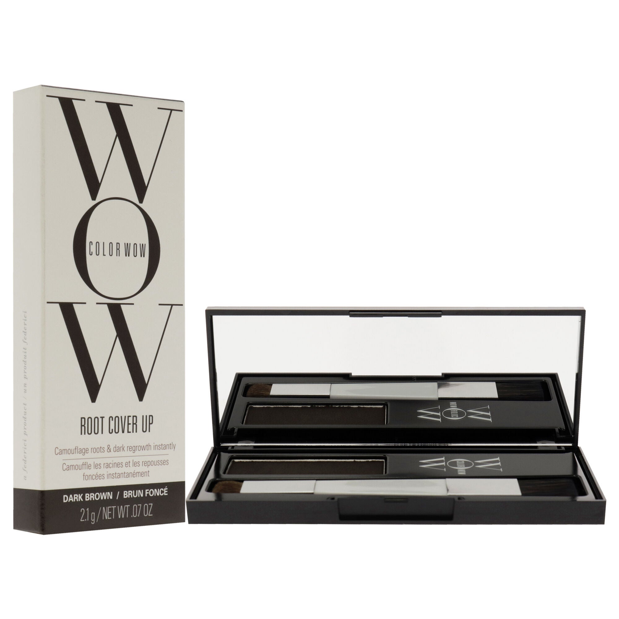 Root Cover Up - Dark Brown by Color Wow for Women - 0.07 oz Hair Color, See Description, alternate image number 2