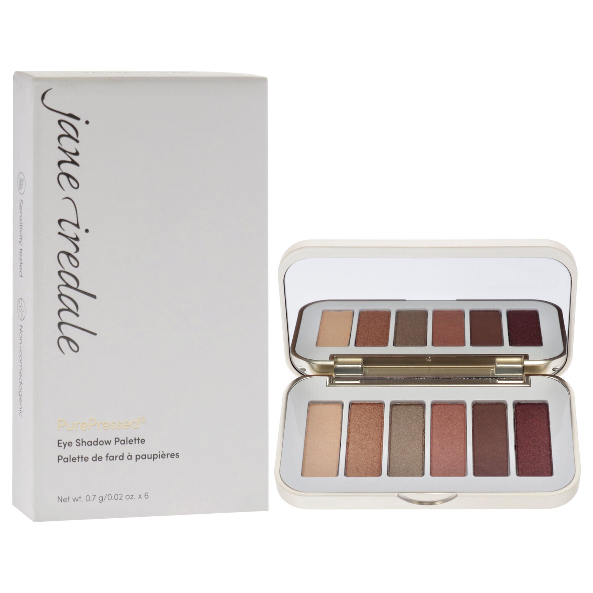 PurePressed Eye Shadow Palette - Naturally Glam by Jane Iredale for Women - 0.12 oz Eye Shadow, See Description, alternate image number 2