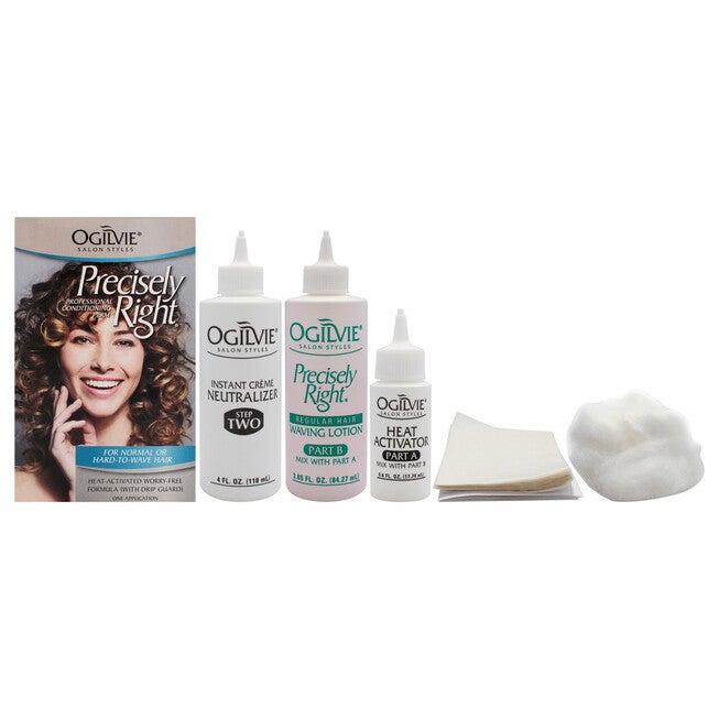 Precisely Right Professional Conditioning Perm For Normal Hair by Ogilvie Salon Styles for Women - 1 Application Treatment, See Description, hi-res image number 0