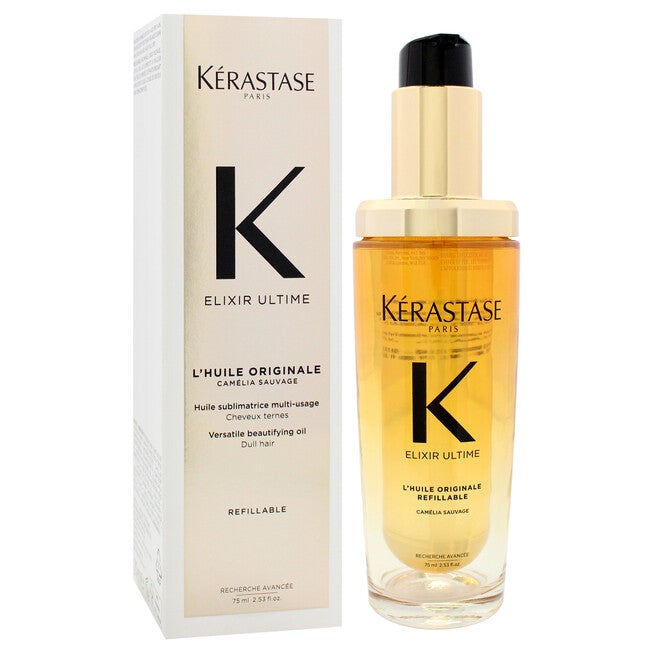 Elixir K Ultime Versatile Beautifying Oil by Kerastase for Women - 2.53 oz Oil (Refillable), NA, alternate image number null