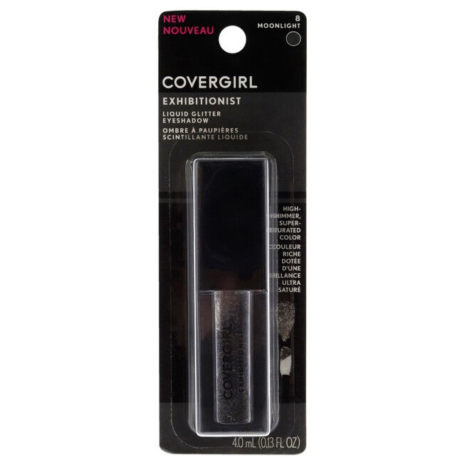Exhibitionist Liquid Glitter Eyeshadow - 8 Moonlight by CoverGirl for Women - 0.13 oz Eye Shadow, NA, hi-res image number null