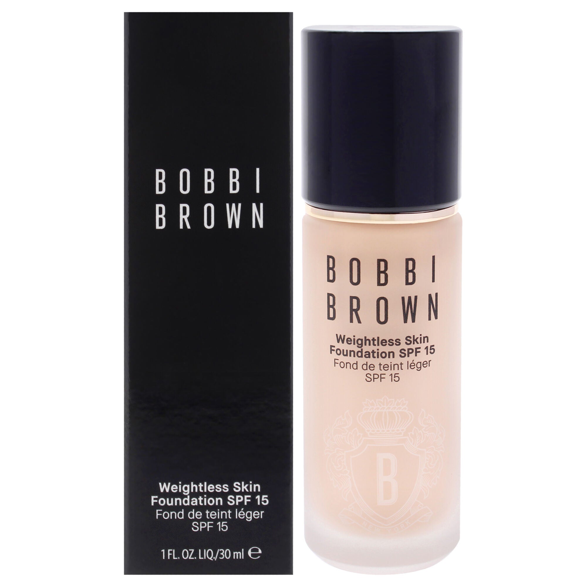 Skin Long-Wear Weightless Foundation SPF 15 - C-024 Ivory by Bobbi Brown for Women - 1 oz Foundation, Beige, hi-res image number 0