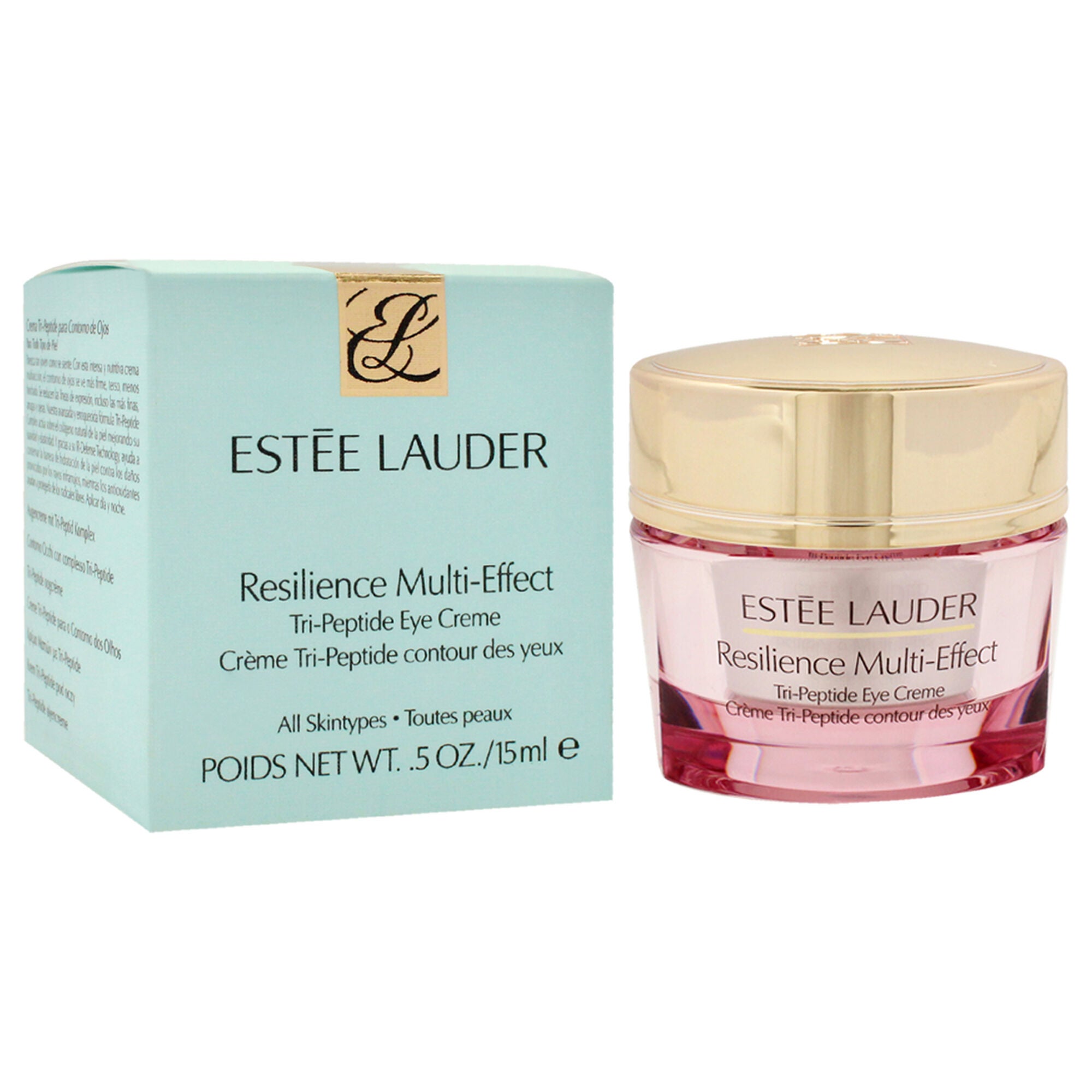 Resilience Multi-Effect Tri-Peptide Eye Creme SPF 15 by Estee Lauder for Unisex - 0.5 oz Creme, See Description, alternate image number 4