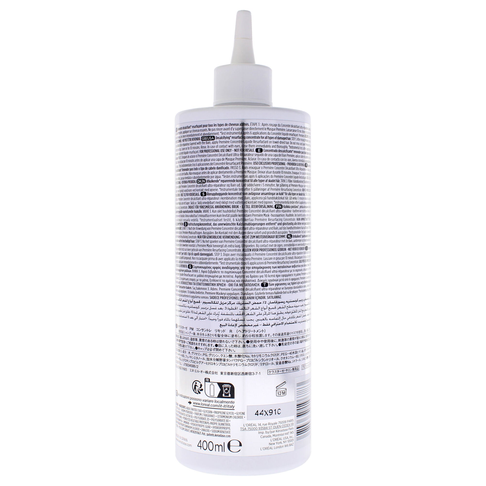 Premiere Decalcifying Resurfacing Concentrate by Kerastase for Unisex - 13.52 oz Treatment, Clear, alternate image number 1