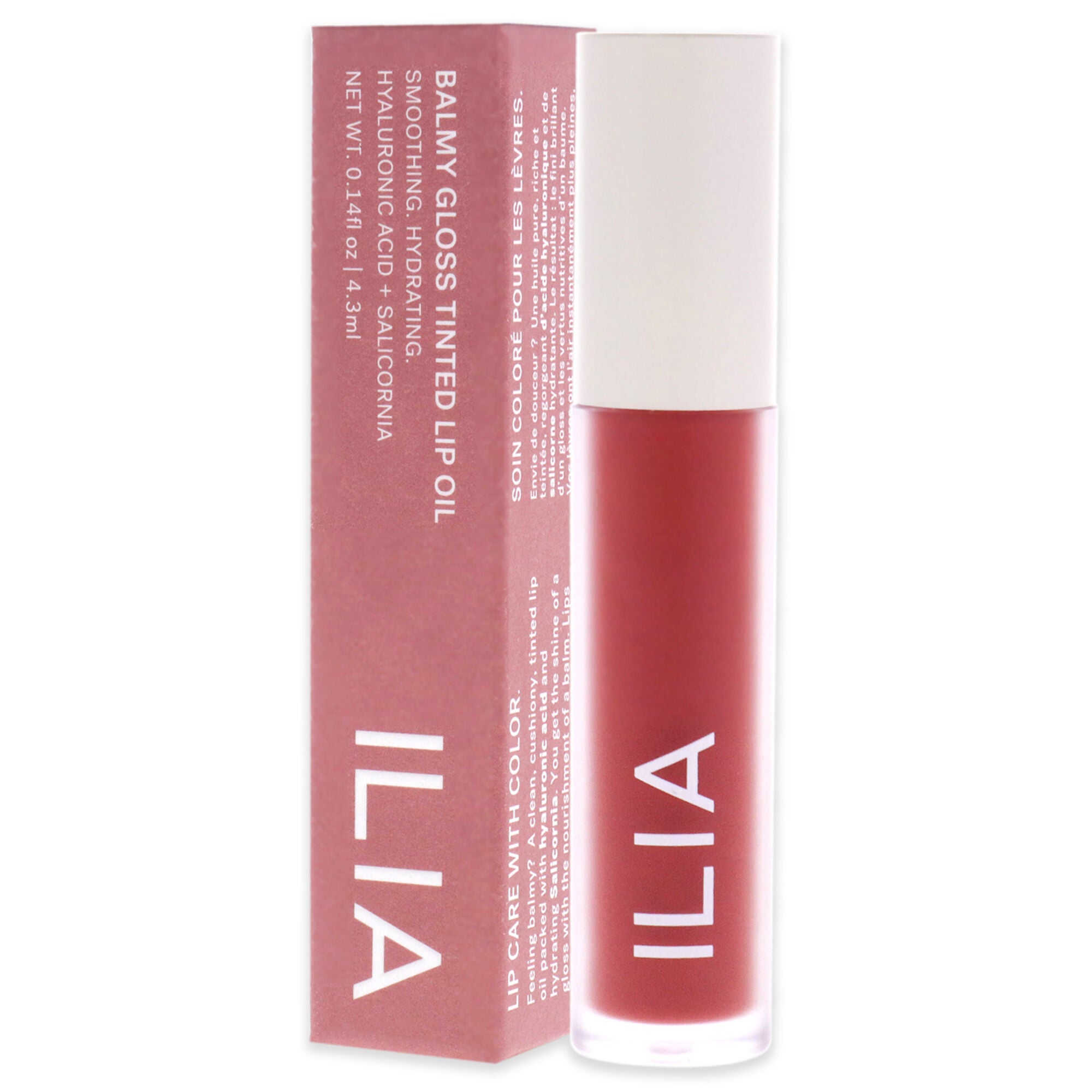 Balmy Gloss Tinted Lip Oil - Saint by ILIA Beauty for Women - 0.14 oz Lip Oil, See Description, alternate image number 3