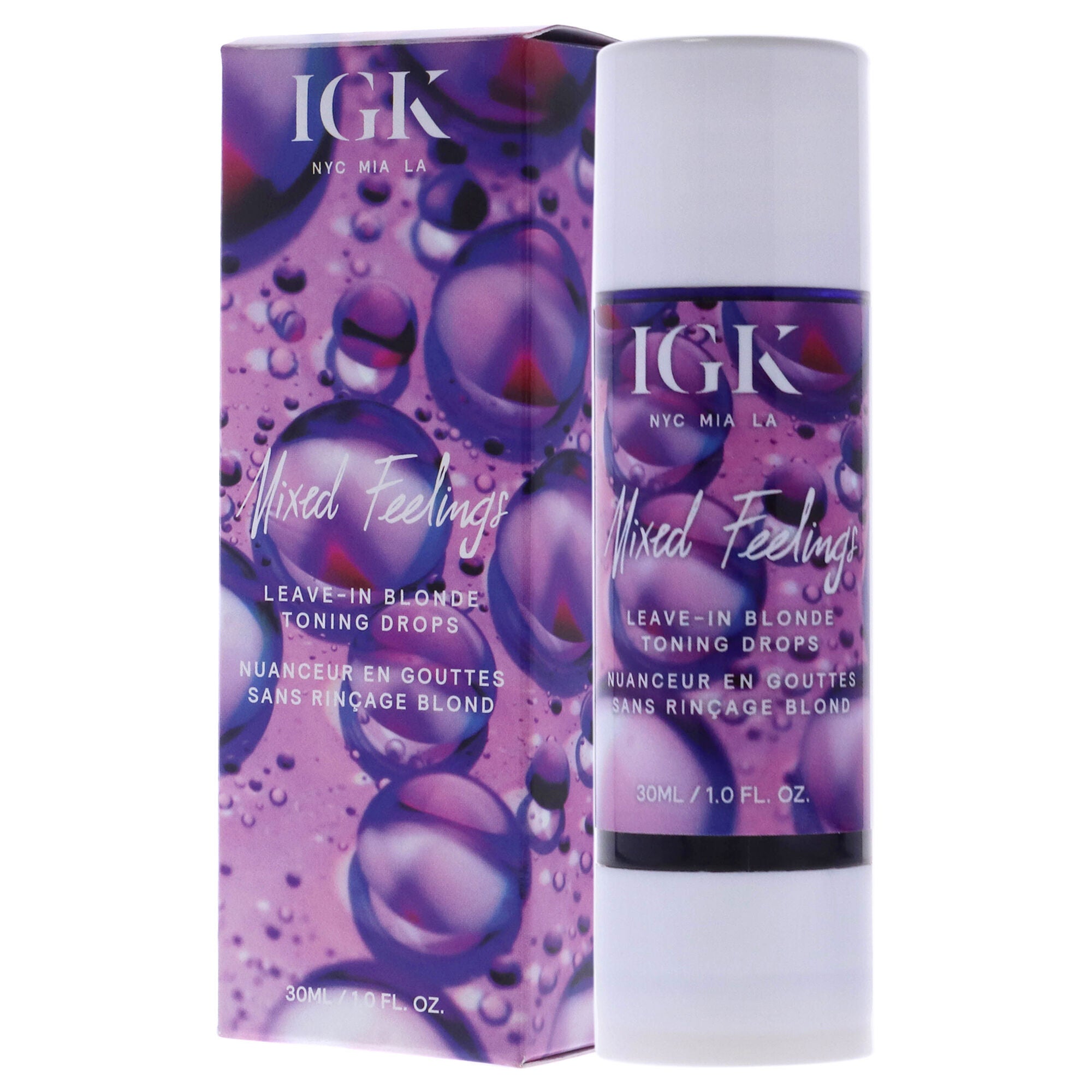 Mixed Feelings Leave-In Blonde Drops by IGK for Unisex - 1 oz Treatment, See Description, alternate image number 3
