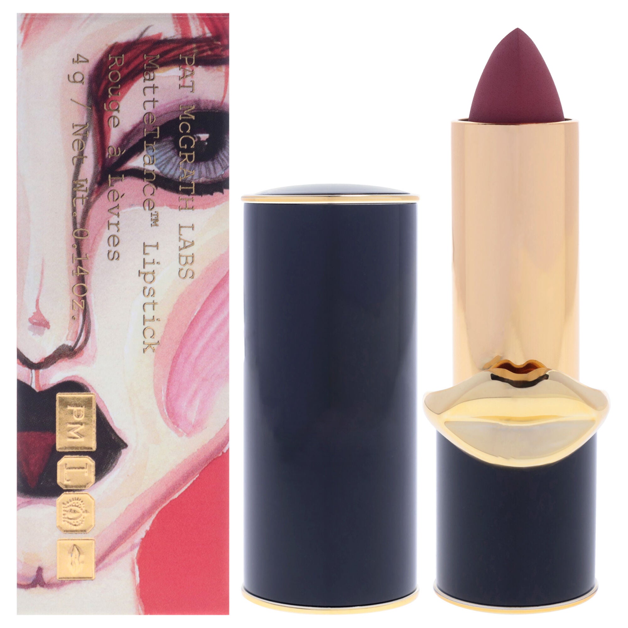MatteTrance Lipstick - 040-5 Flesh by Pat Mcgrath Labs for Women - 0.14 oz Lipstick, Pink, hi-res image number 0